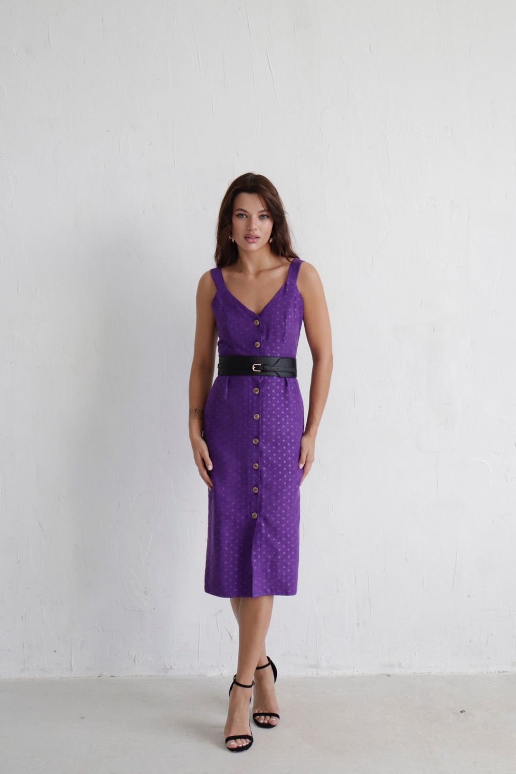 Сарафан классический фиолетовый - Martichelli фото 12
