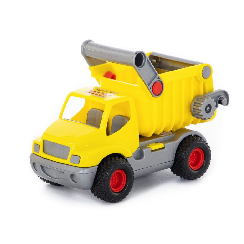 КонсТрак, автомобиль-самосвал (жёлтый) (в сеточке) - Полесье фото 6