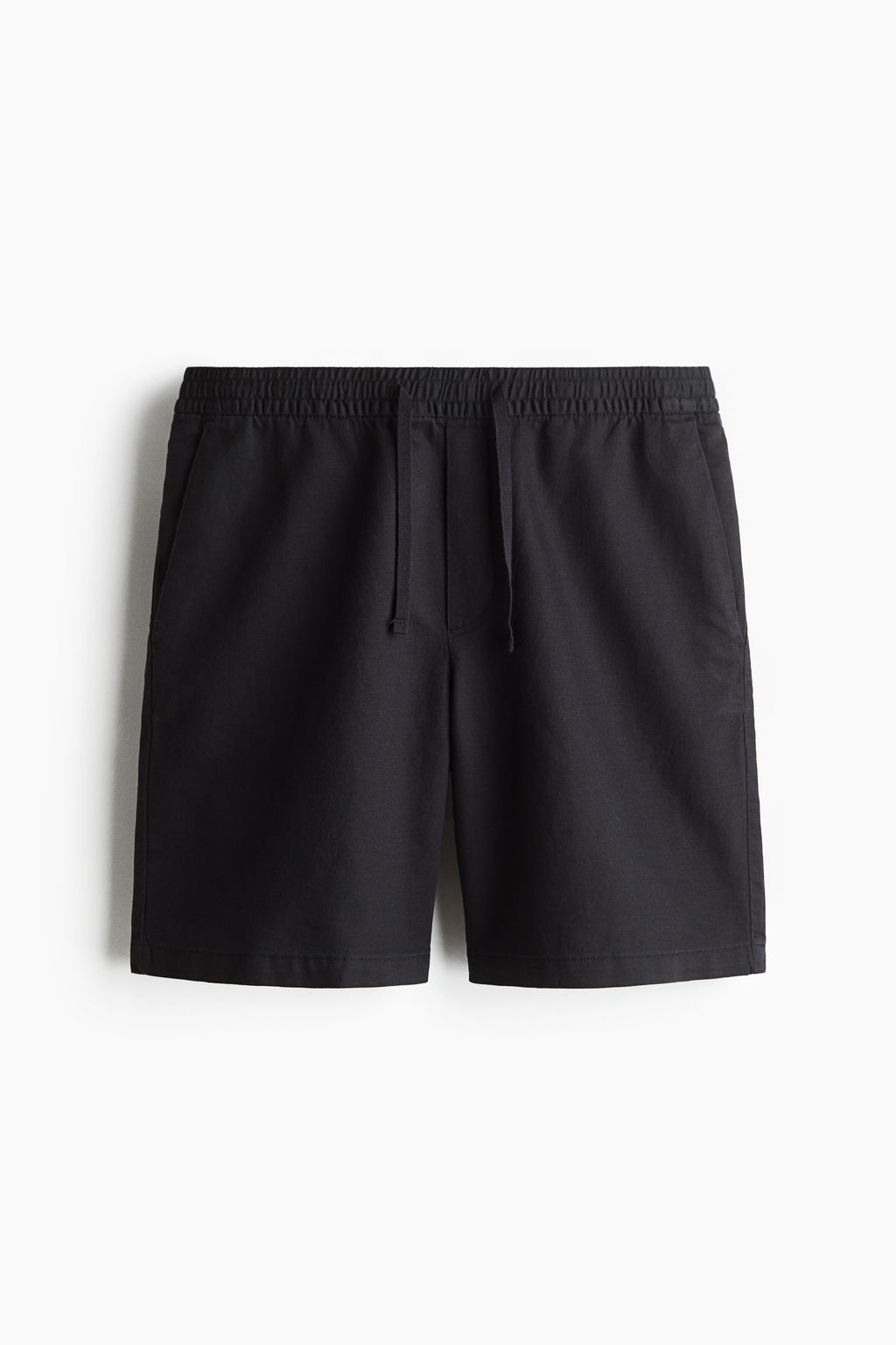Pantal?n corto en mezcla de lino Relaxed Fit - H&m фото 2