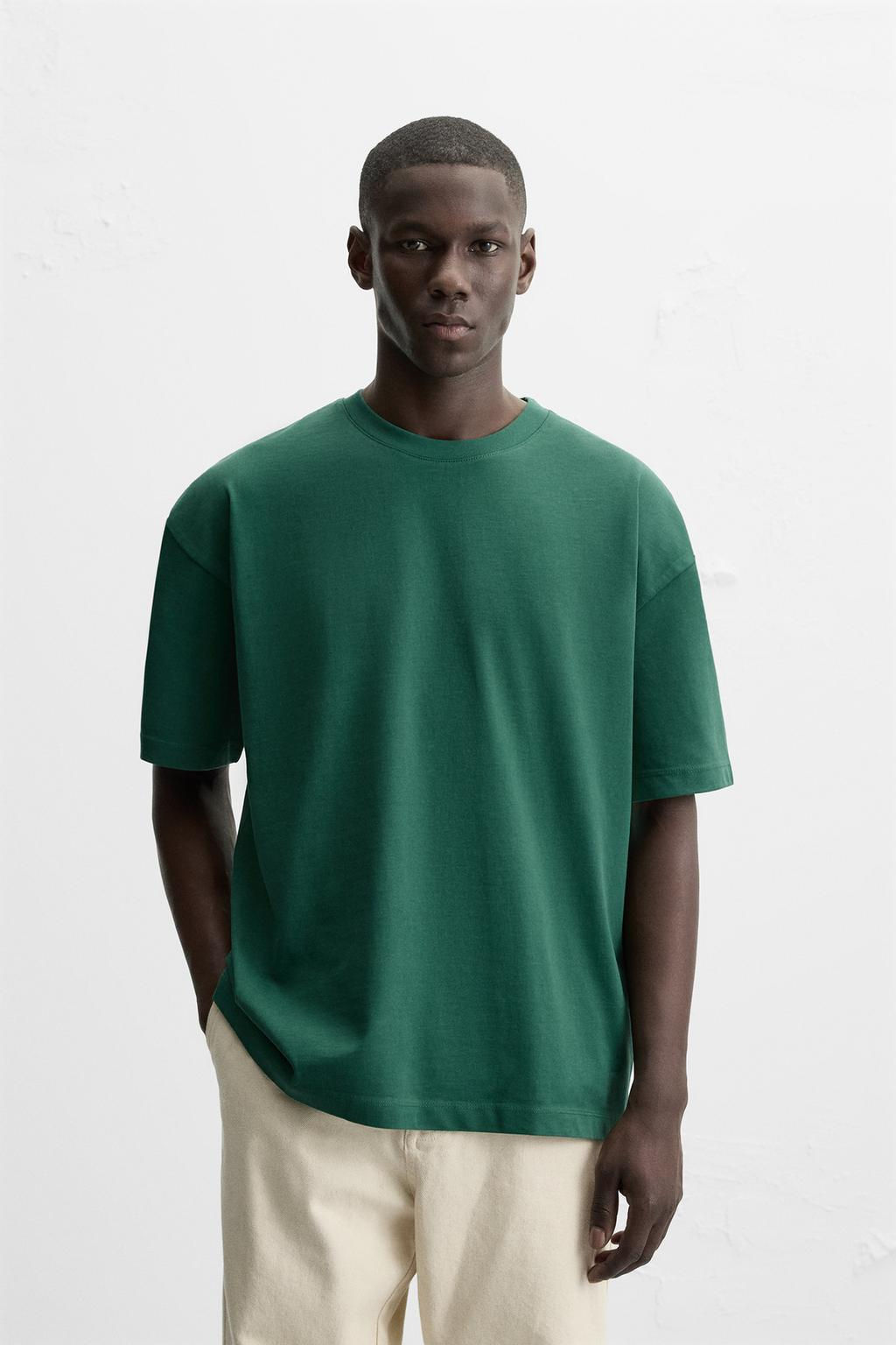 BASIC HEAVY WEIGHT T-SHIRT - Zara фото 58