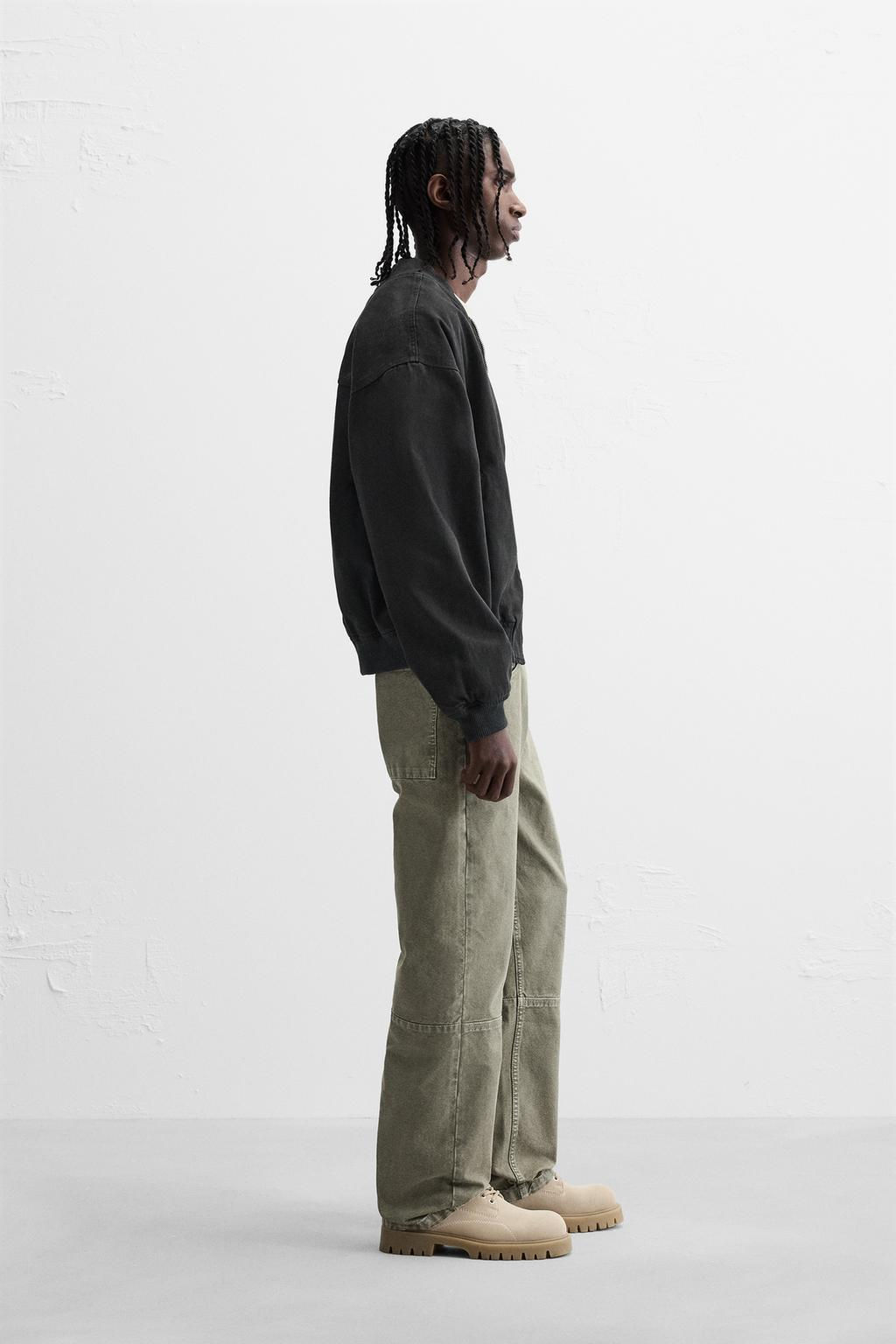 COTTON BOMBER JACKET - Zara фото 12