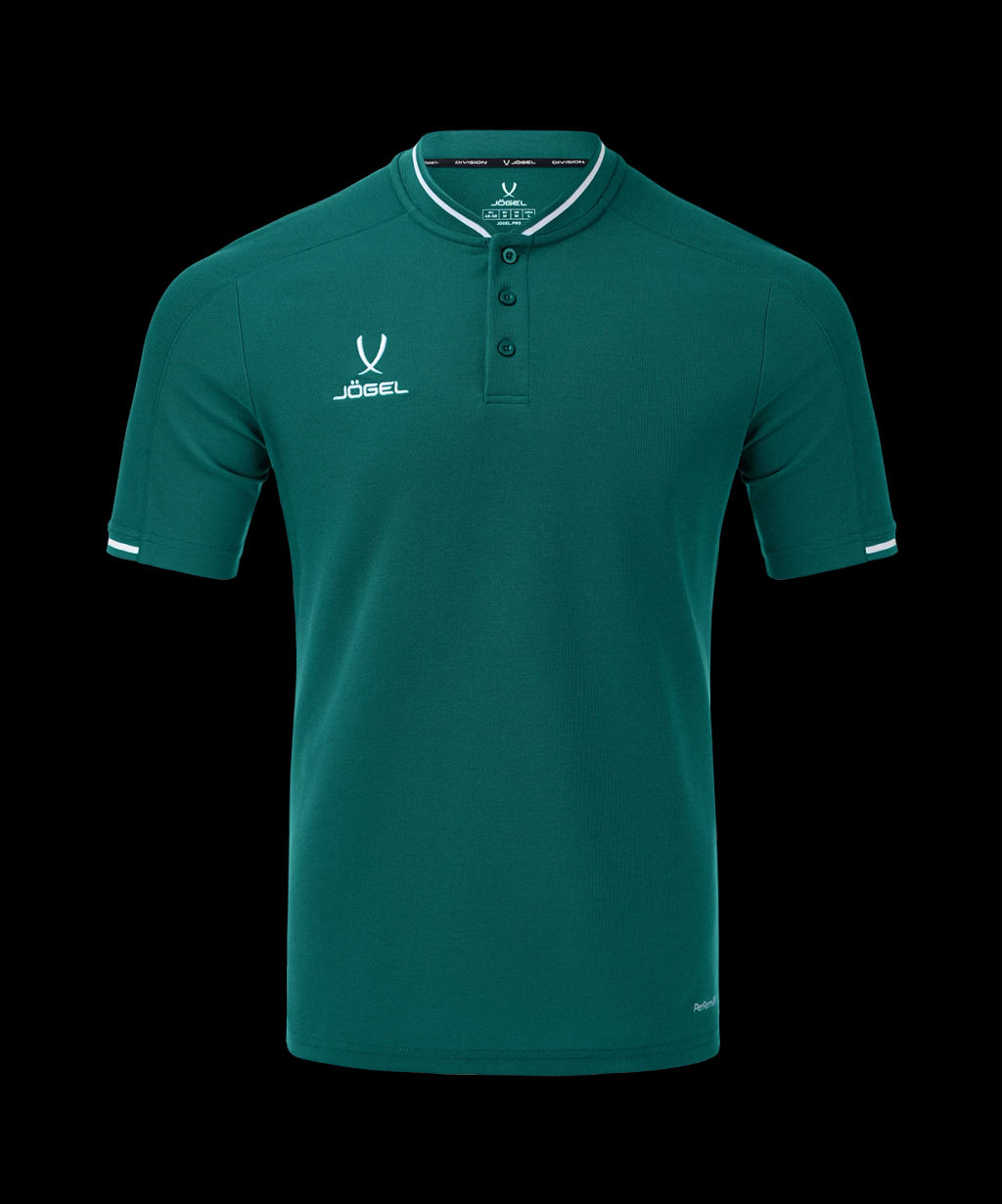 Поло JOGEL DIVISION PerFormDRY Polo, темно-зеленый  фото 2