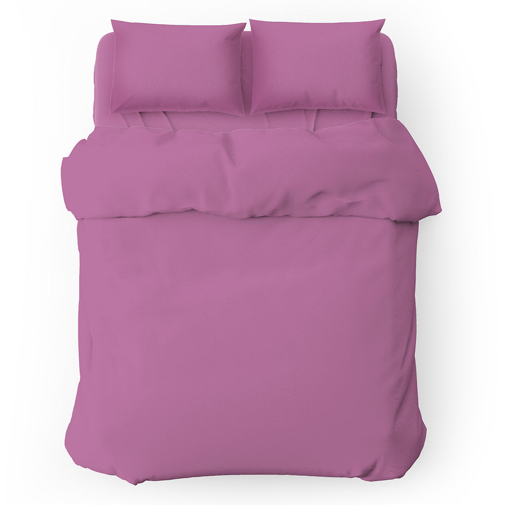 Пододеяльник Евро Макси на кнопках "Сирень" 240х215см, перкаль 115г/м2, хлопок 100%, упаковка "классическая" ПВХ 28х41см, "Домашняя мода" (Россия)