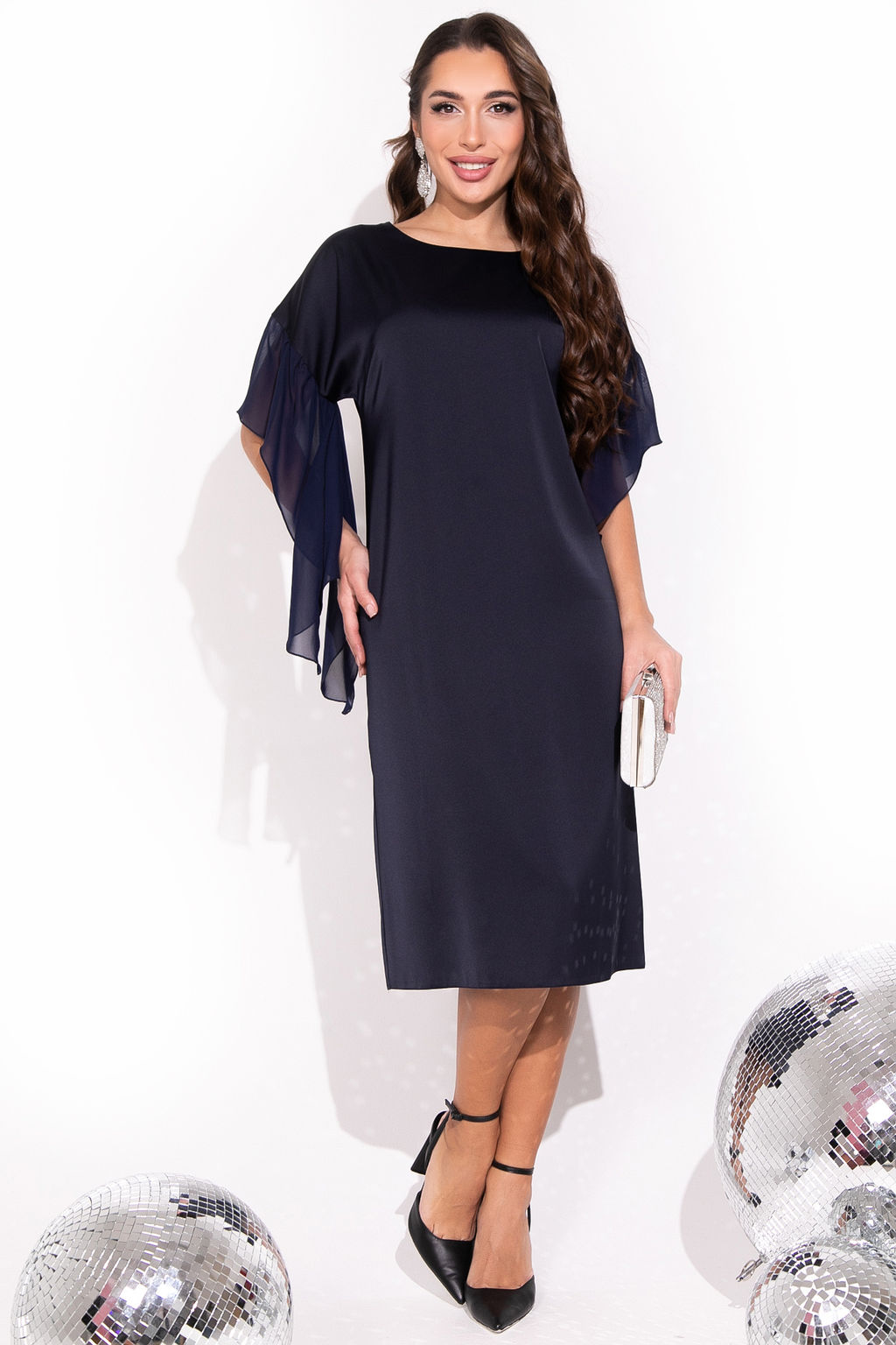 Платье Величие ждет (синий) - Эльза фото 3