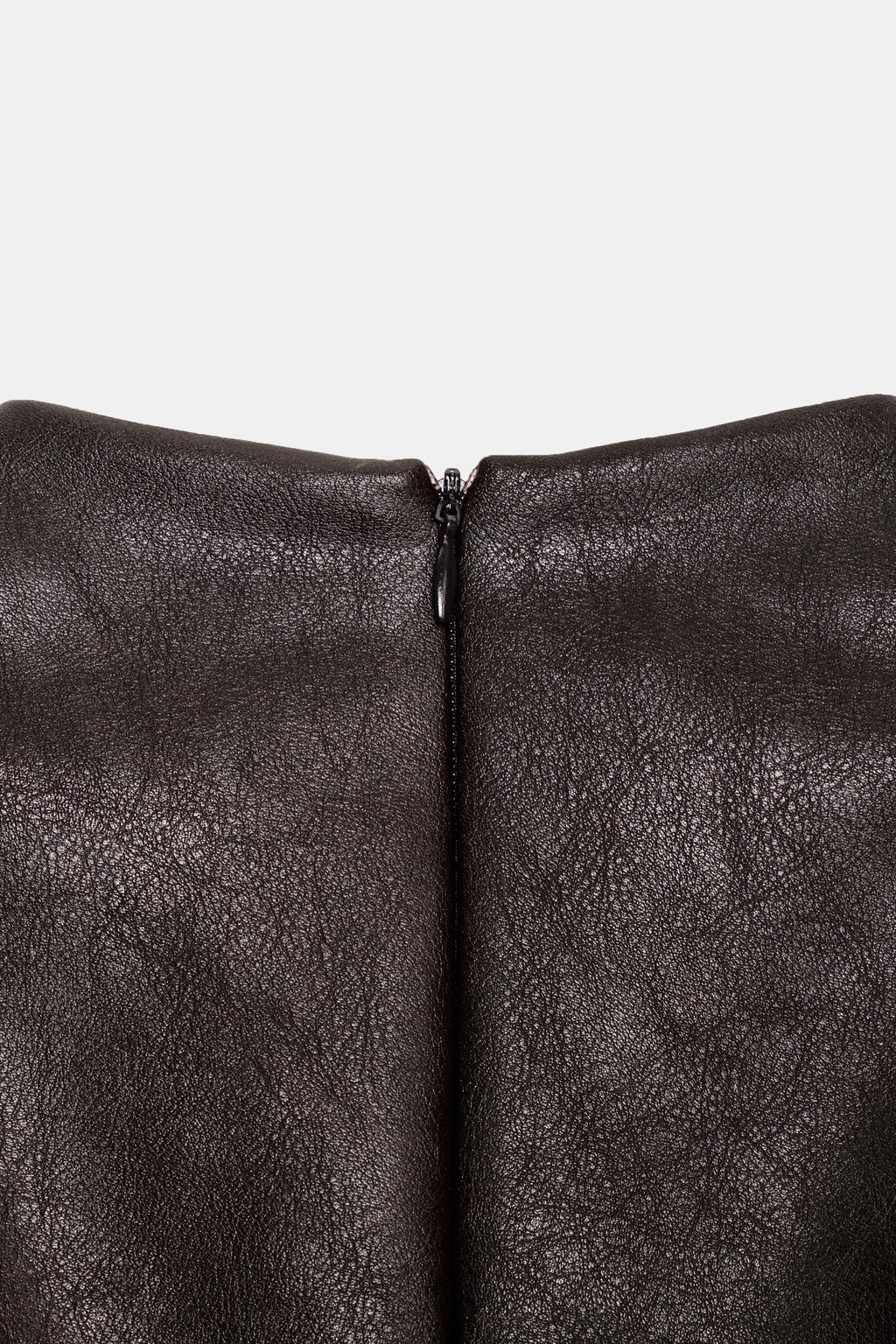 FAUX LEATHER TOP - Zara фото 9