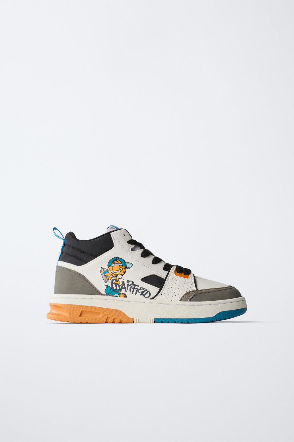 GARFIELD  PAWS INC. HIGH-TOP SNEAKERS