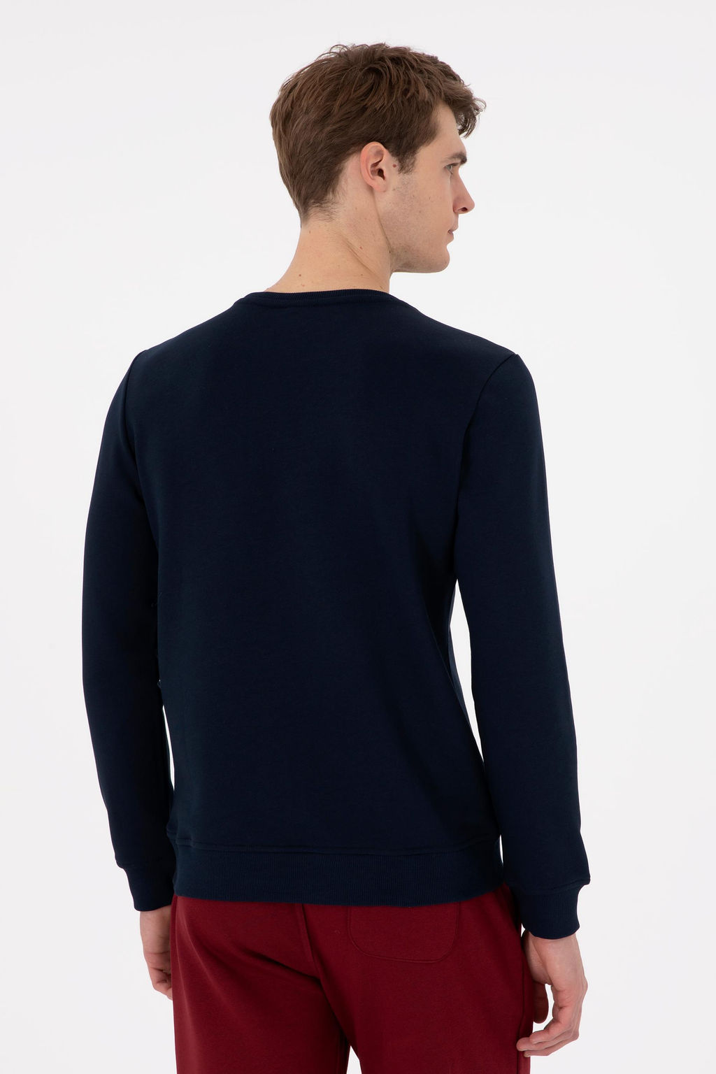 Мужской темно-синий свитшот Неожиданная скидка в корзине - U.s. polo assn фото 5