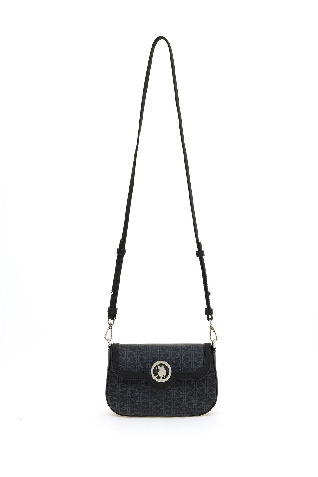 Женская черная сумка через плечо Неожиданная скидка в корзине - U.s. polo assn фото 6