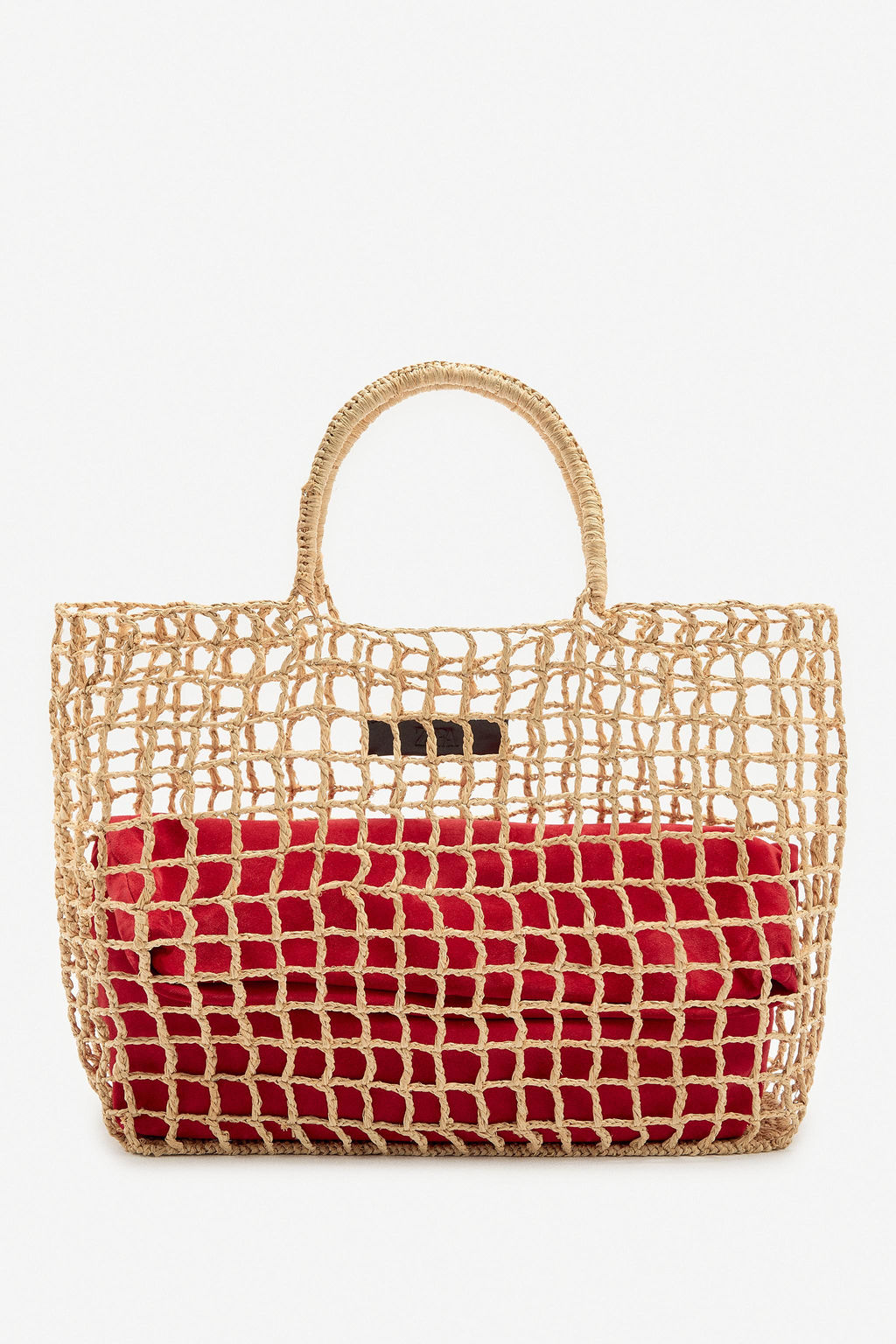 RAFFIA MAXI TOTE BAG LIMITED EDITION - Zara фото 6