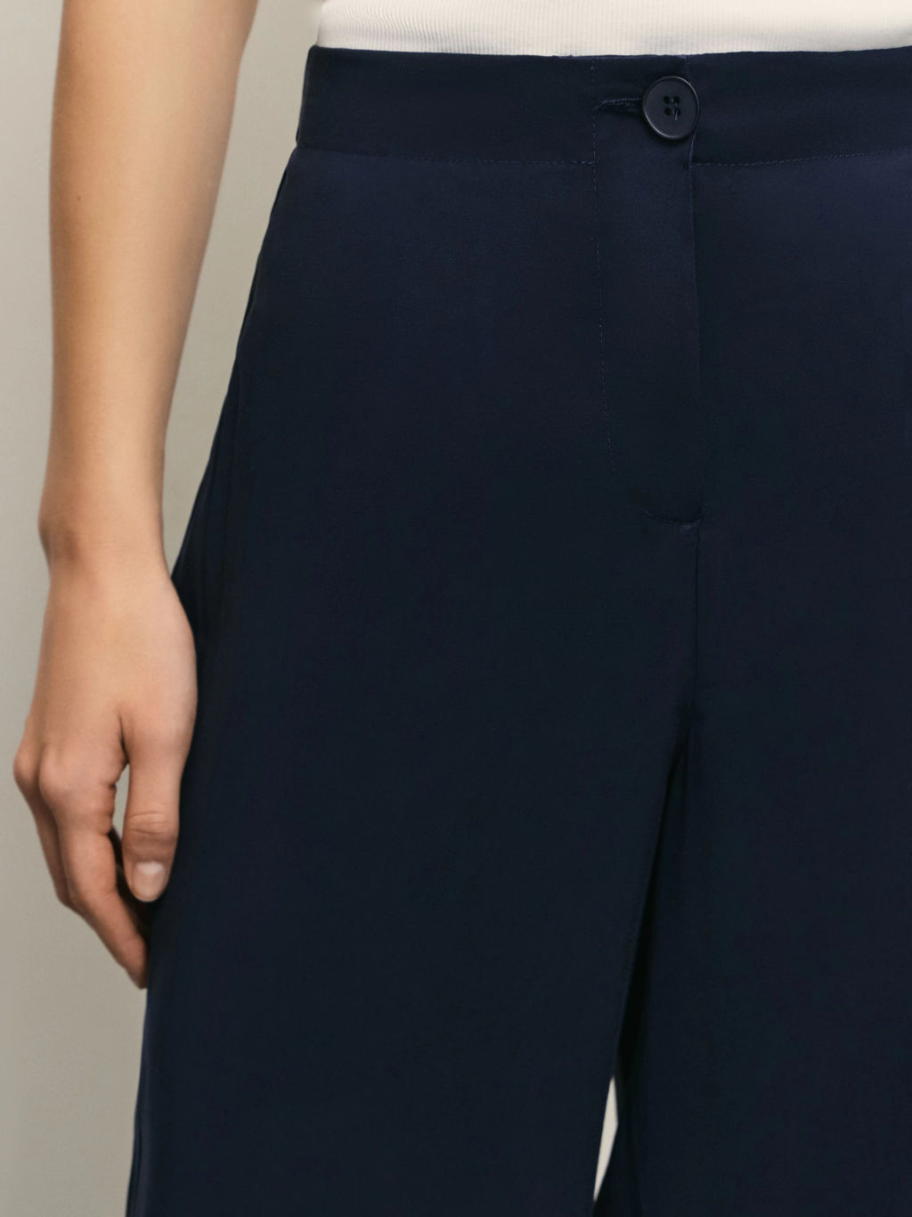 Прямые брюки из вискозы / Zarina  фото 5