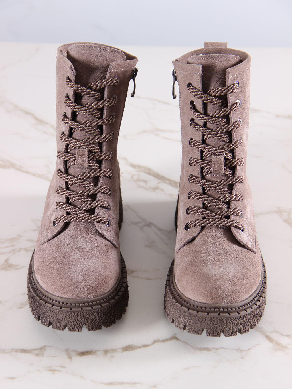 Ботинки EDART 327.22511br.Капучино замша/шерсть фото 8