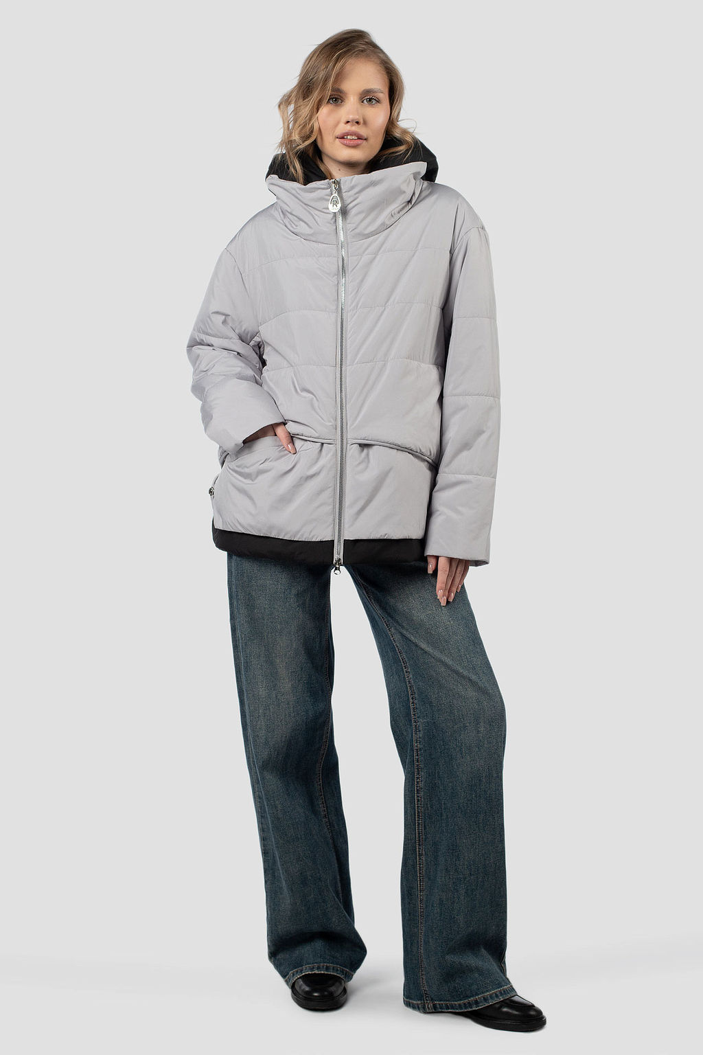 04-3168 Куртка женская демисезонная (Холлофайбер 100) - El podio фото 2