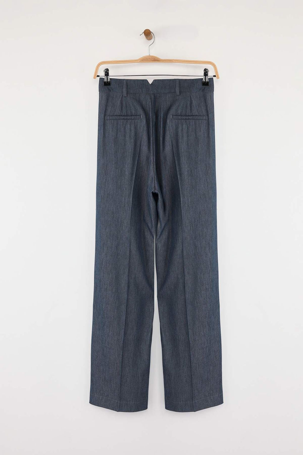 Indigo Pilili Wide Leg/Genis Paca Pantolon TWOSS25PL00127 - Trendyolmilla фото 5