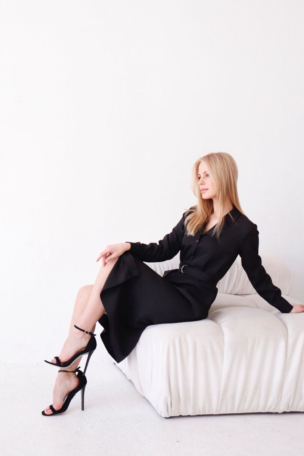 Платье-рубашка с английским воротником - Martichelli фото 232