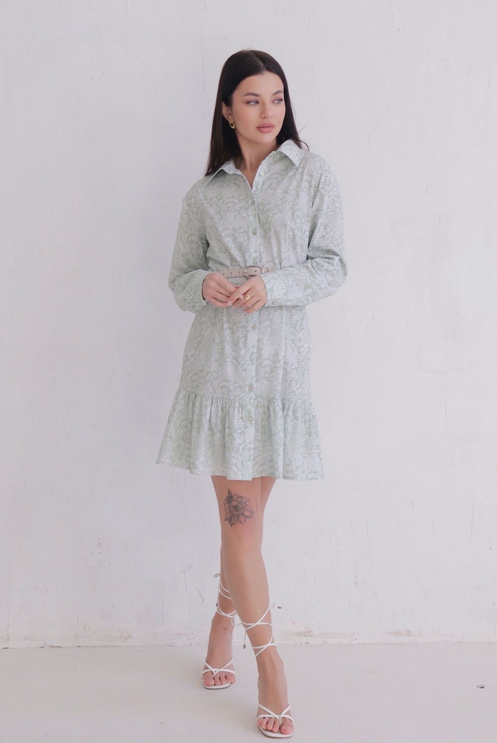 Платье с принтом пейсли - Martichelli фото 3