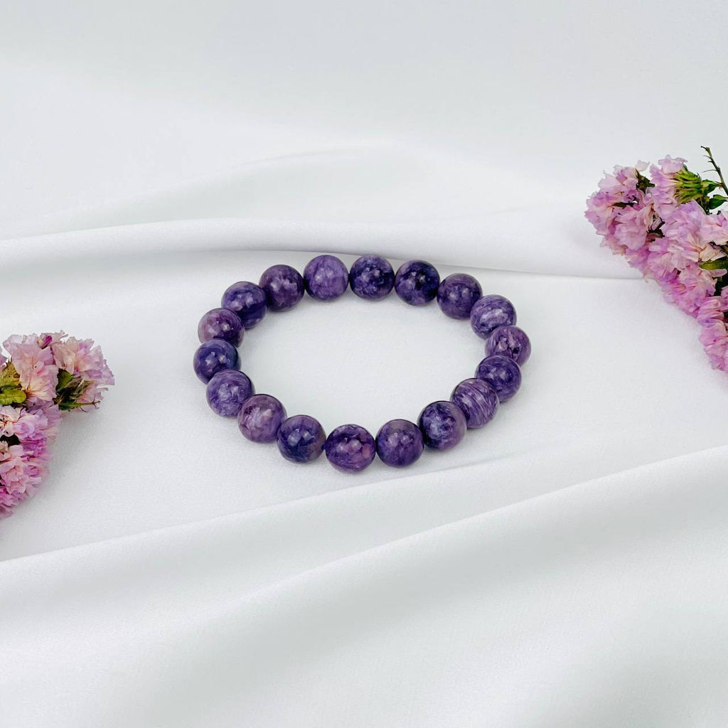 Браслет из Чароита 18 см - Радуга самоцветов фото 3