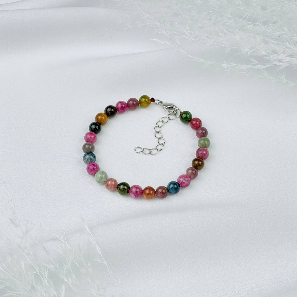 Браслет из Турмалина микс (Бразилия)