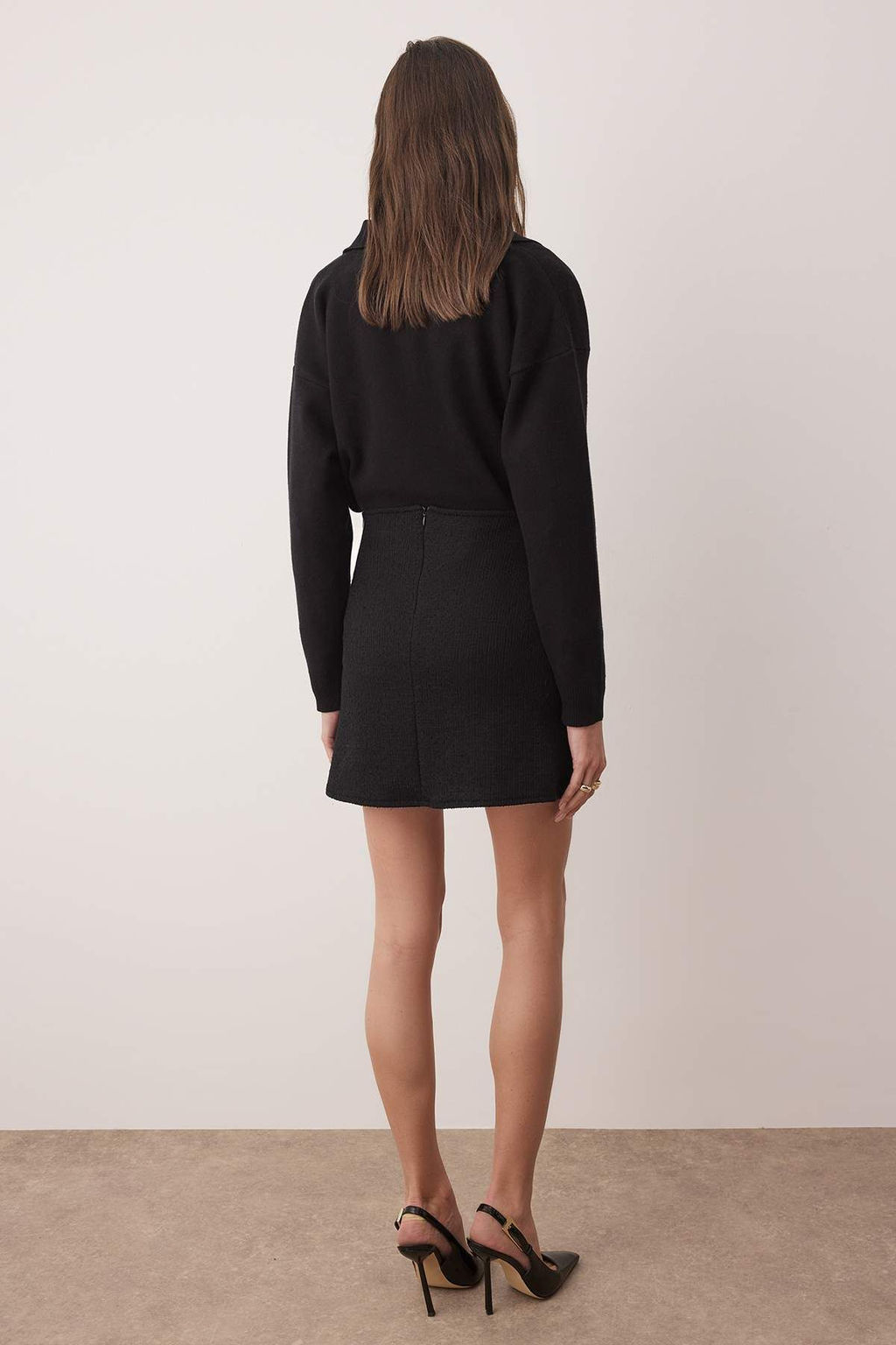 Siyah Etek TWOAW26ET00086 - Trendyolmilla фото 4