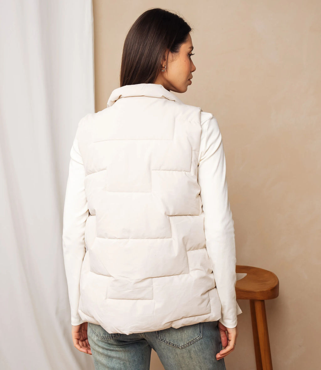 Жилет #КТ2391, бежевый - Dommod фото 3