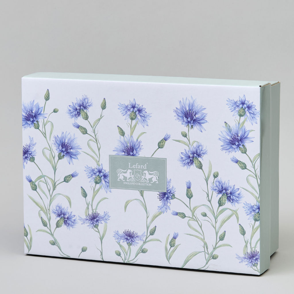 ЧАЙНЫЙ НАБОР LEFARD ВАСИЛЬКИ НА 2 ПЕР. 4 ПР. 330 МЛ  фото 2