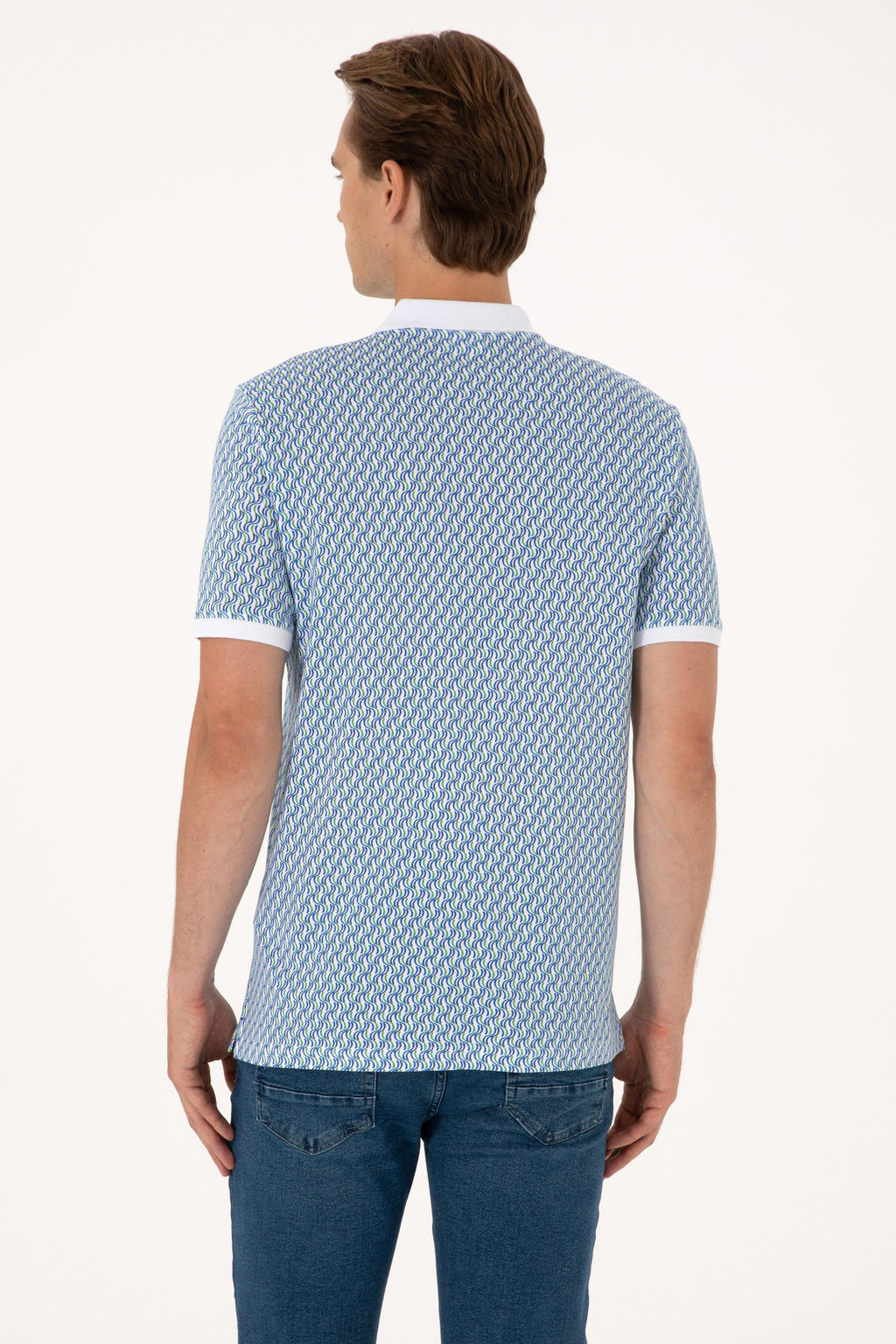 Erkek Beyaz Ti__rt - U.s. polo assn фото 5