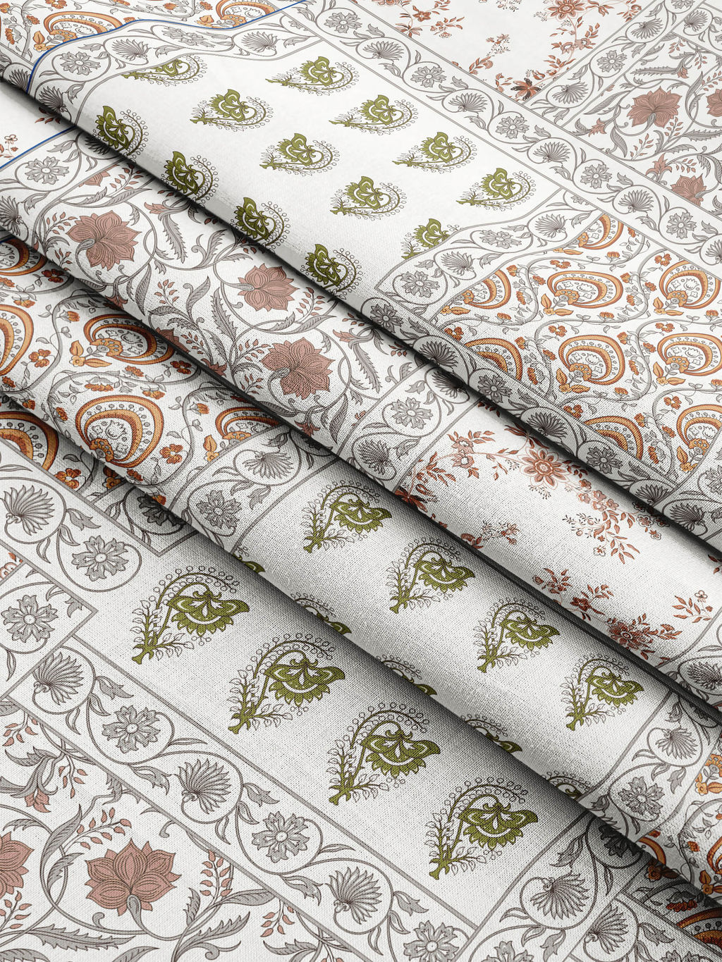 КПБ ЭКОДОМ Персик 21244-1/Семейный - Шуйские ситцы фото 3