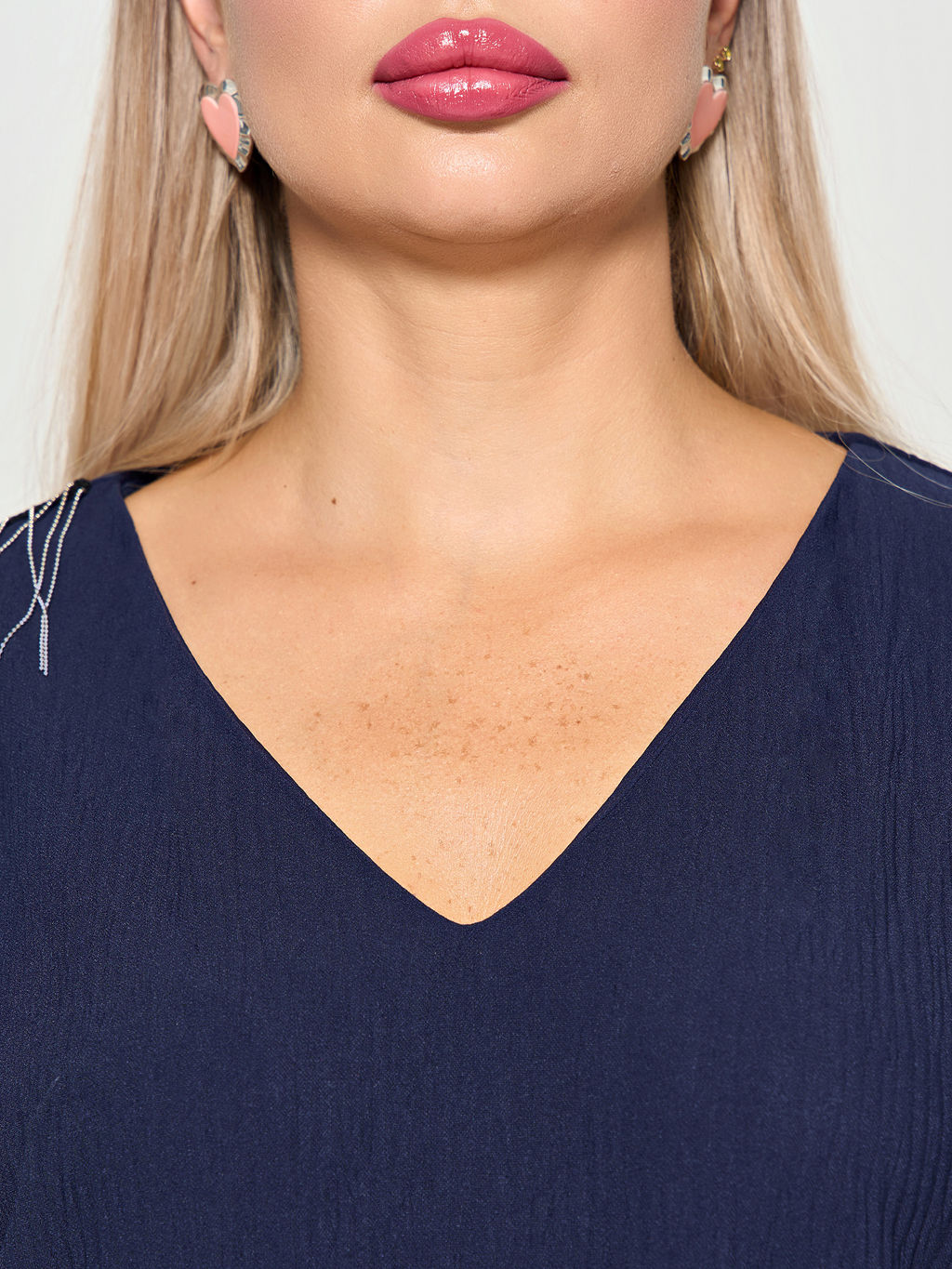 Платье 0349-1п тёмно-синий - Dora фото 30