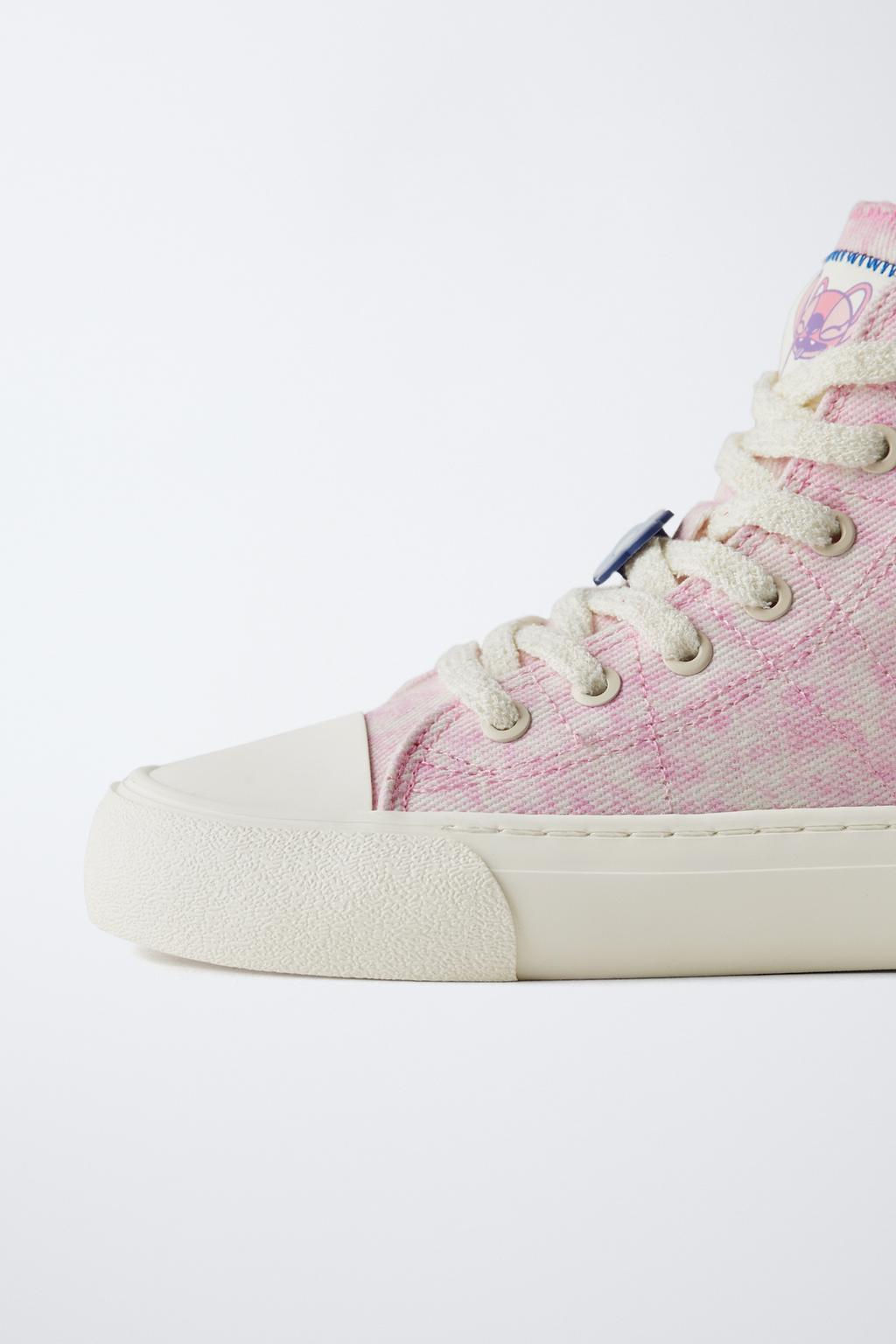 LILO & STITCH  DISNEY HIGH-TOP TRAINERS - Zara фото 7