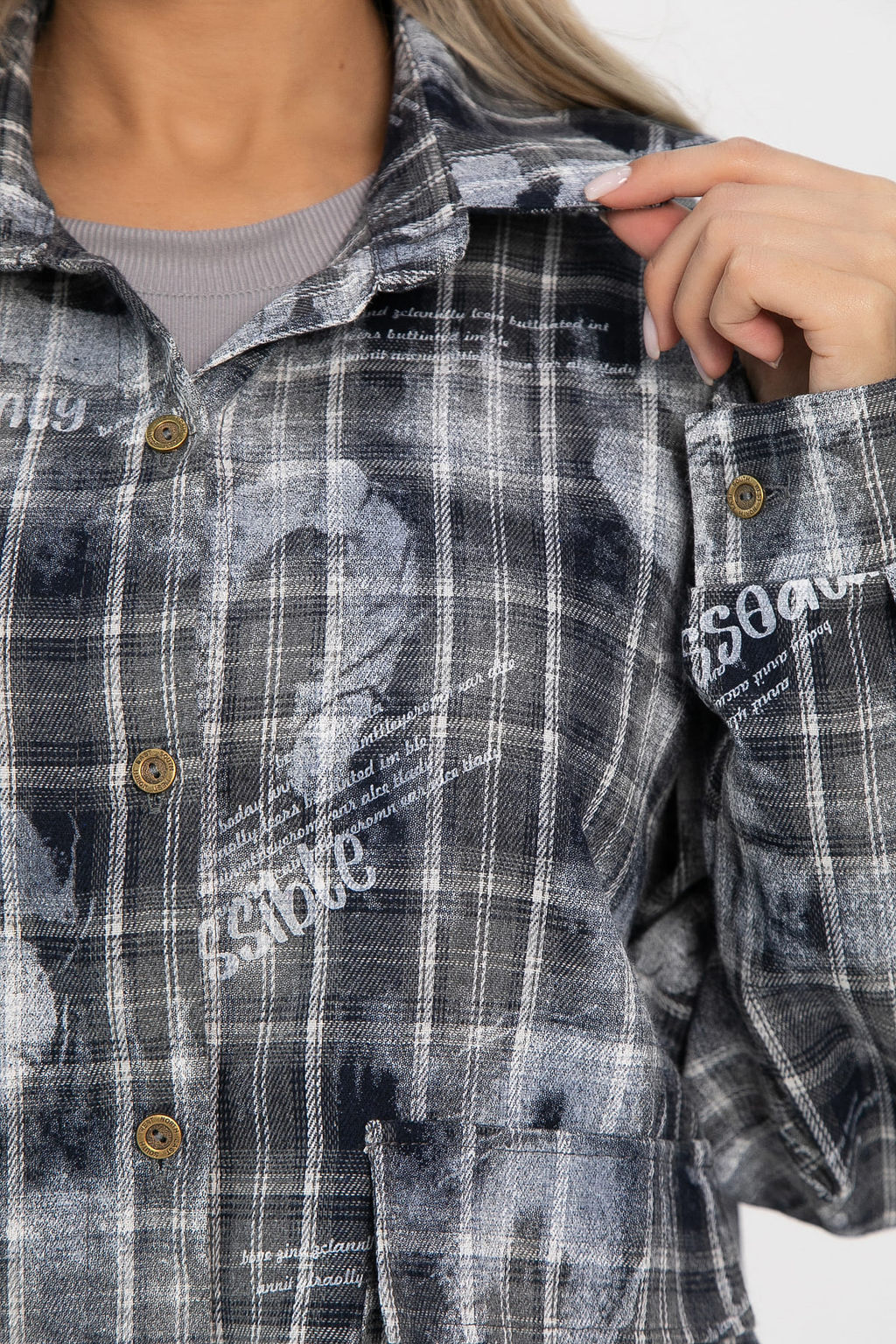 Рубашка хлопковая Шэрри - Lt collection фото 6