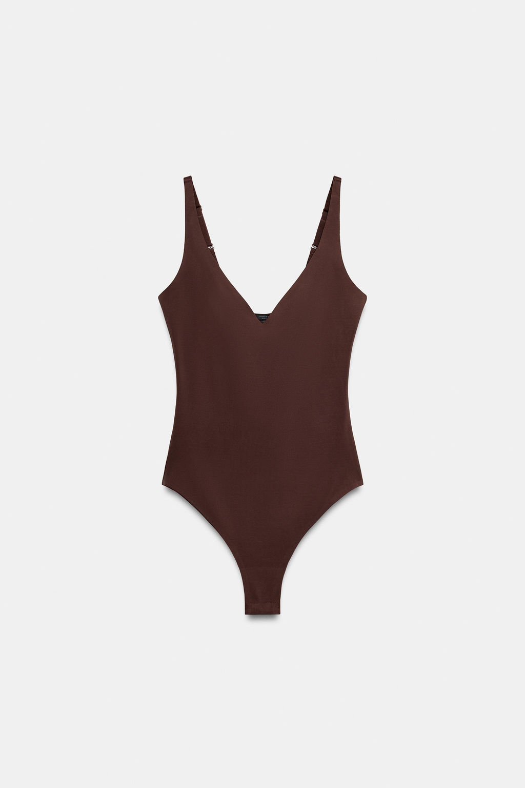 POLYAMIDE BLEND BODYSUIT - Zara фото 16