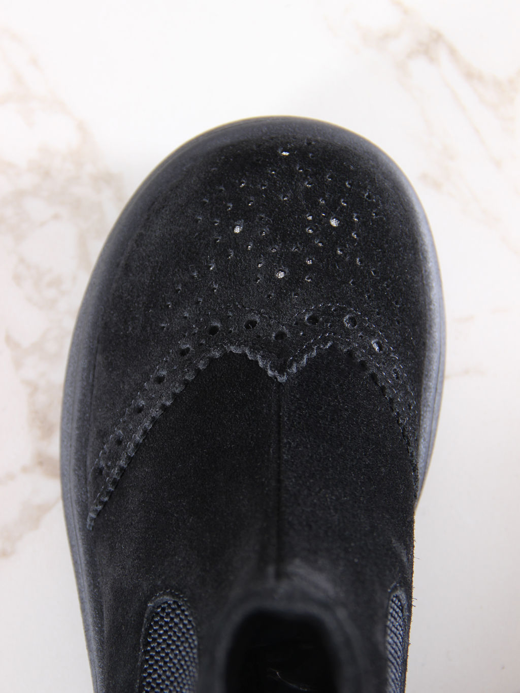 Челси 332.927bl. Черная замша/Байка