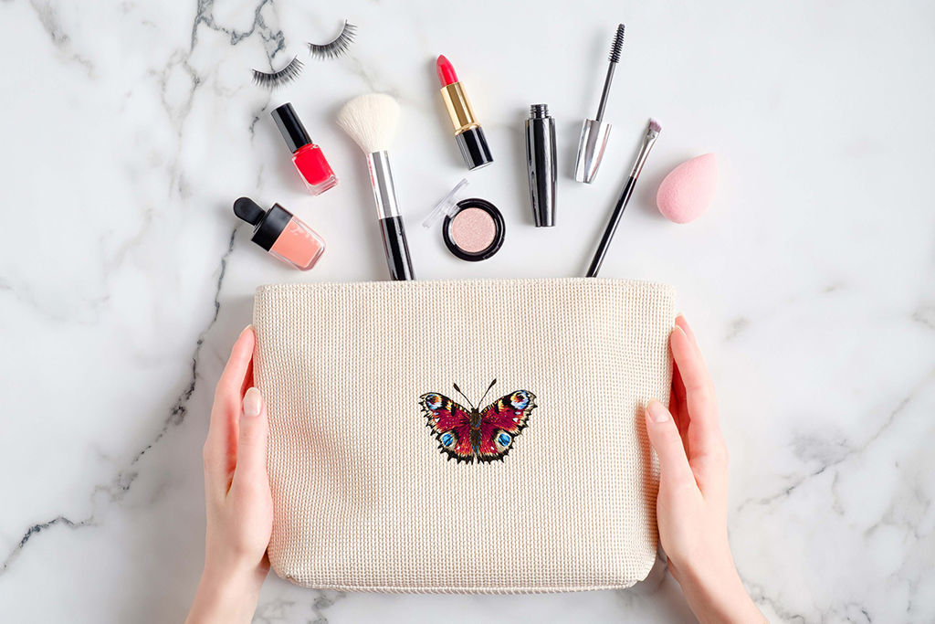 Набор для вышивания PANNA Живая картина JK-2198 Бабочка Павлиний глаз 7.5 х 5 см