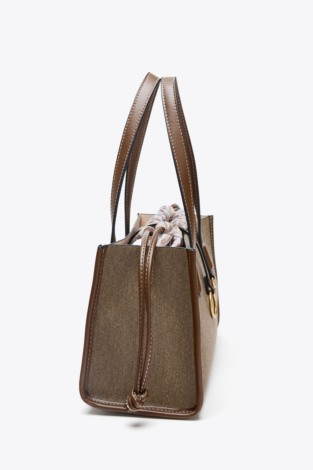 WOVEN TOTE BAG - Zara фото 5
