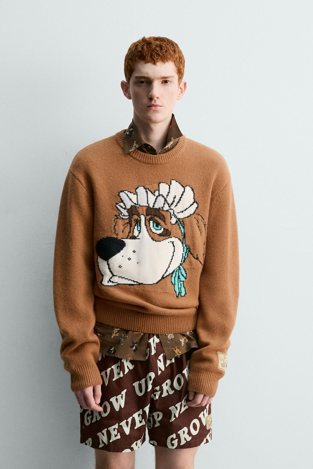 NANA PETER PAN WOOL JUMPER HARRY LAMBERT FOR ZARA X DISNEY