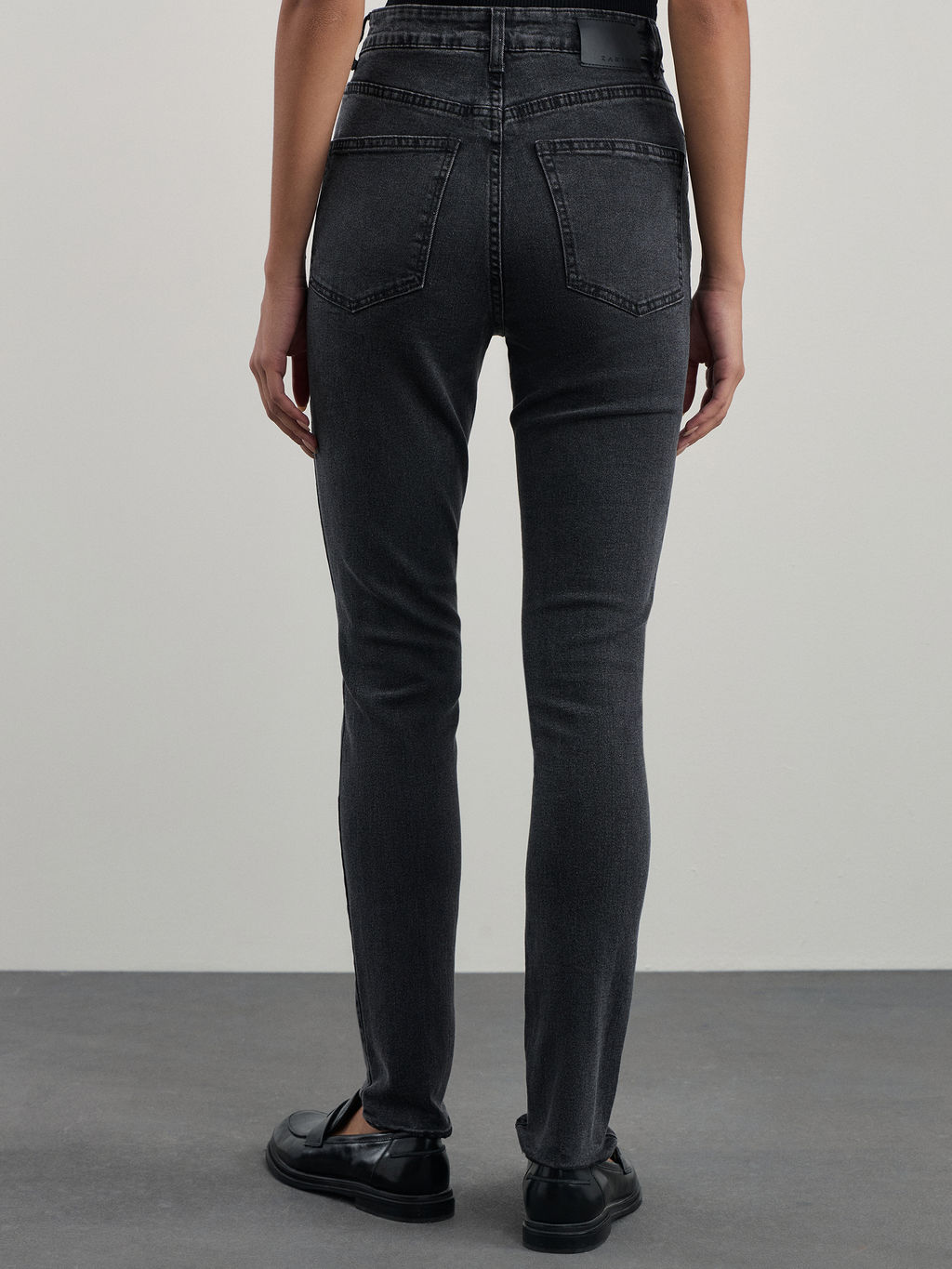 Джинсы skinny с высокой посадкой / Zarina  фото 4