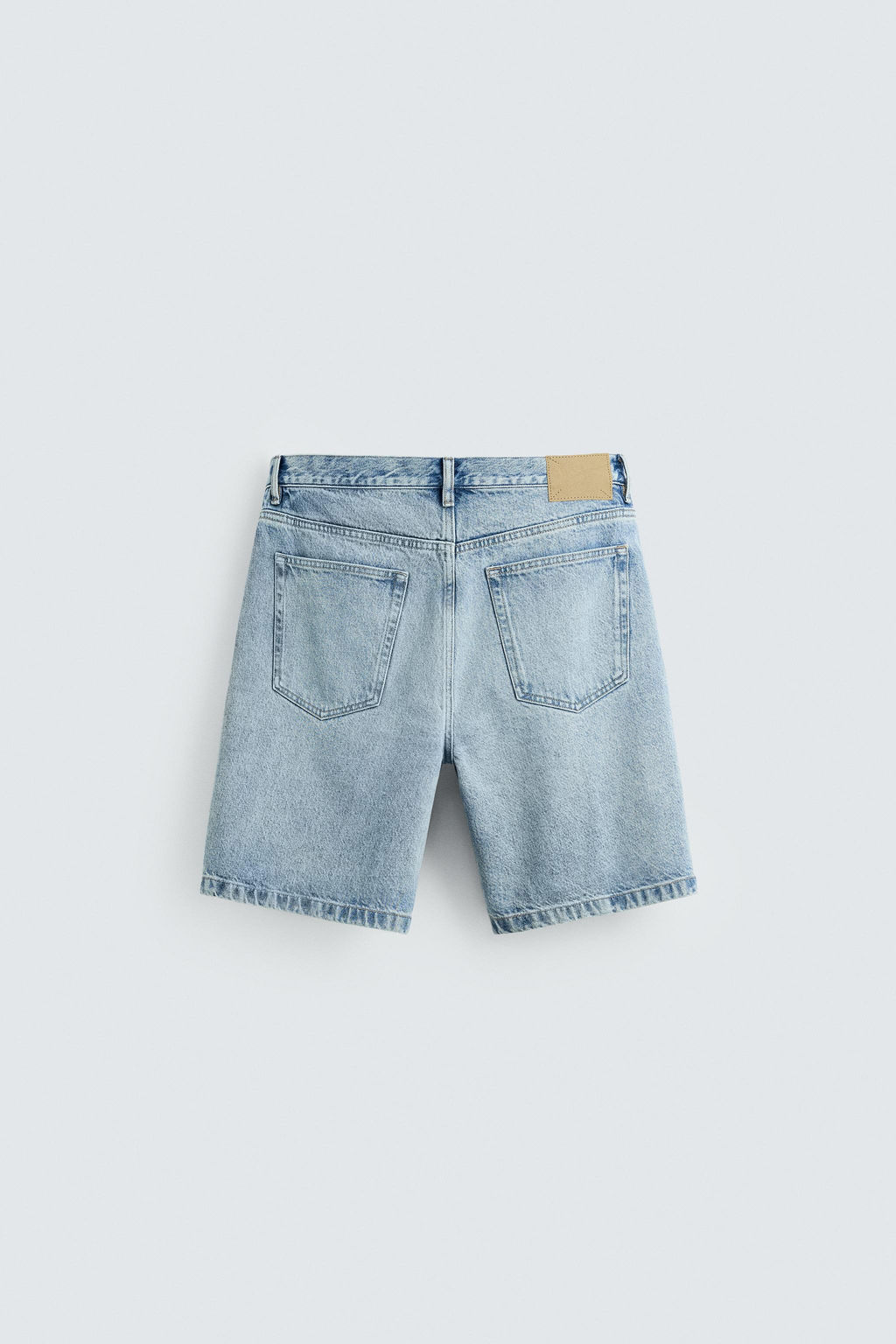 REGULAR FIT DENIM BERMUDA SHORTS - Zara фото 25