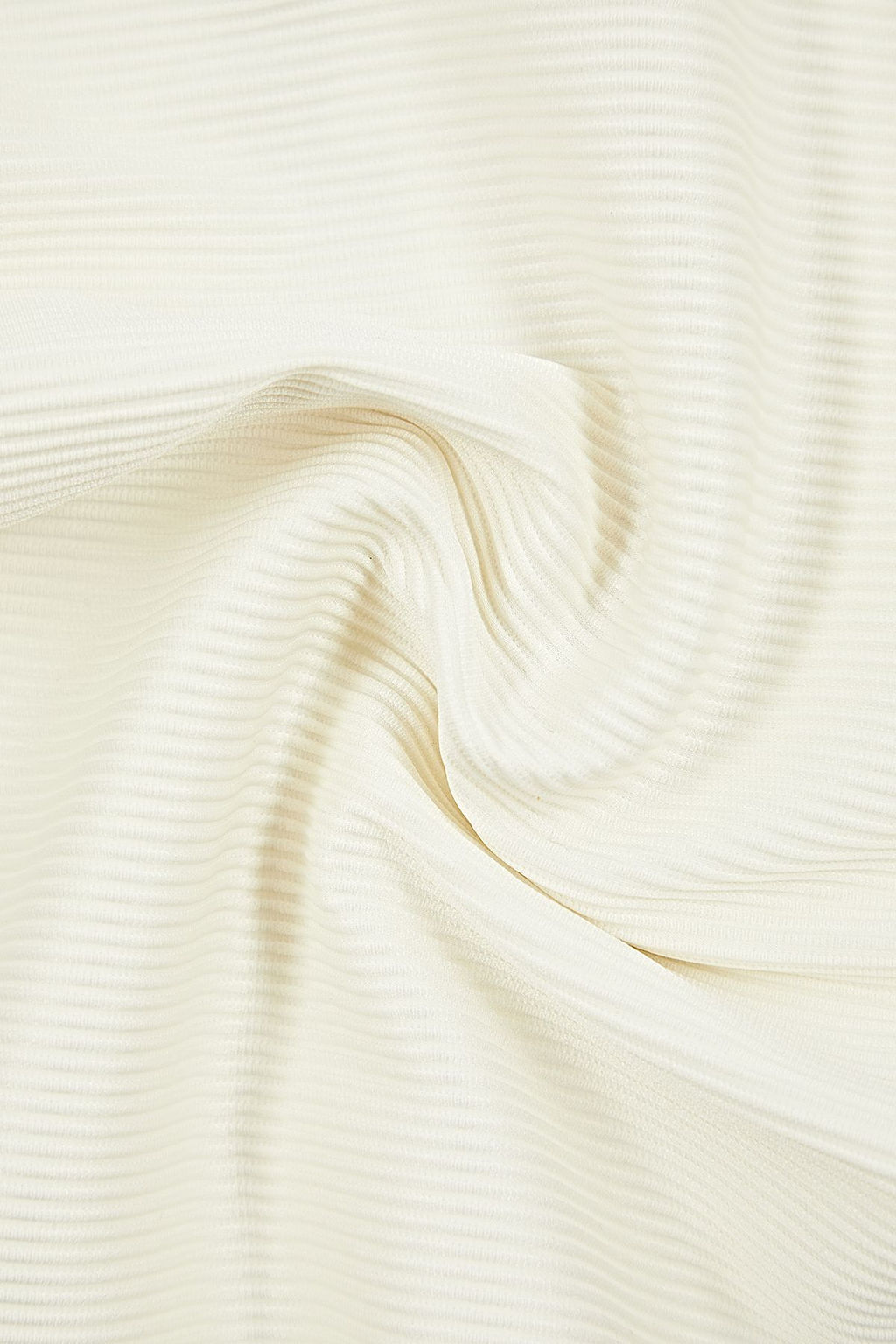 Ekru V Yaka Dokulu Regular Mayo TBESS24MA00045 - Trendyolmilla фото 9