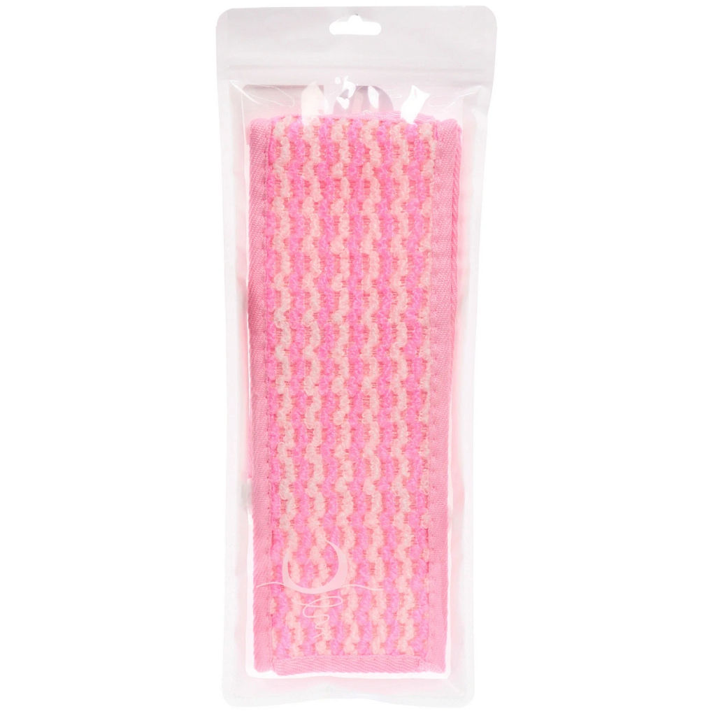 Цена за 3 шт. Мочалка для тела "ULTRAMARINE SAKURA", комбинированная, цвет розовый, 70*10см
