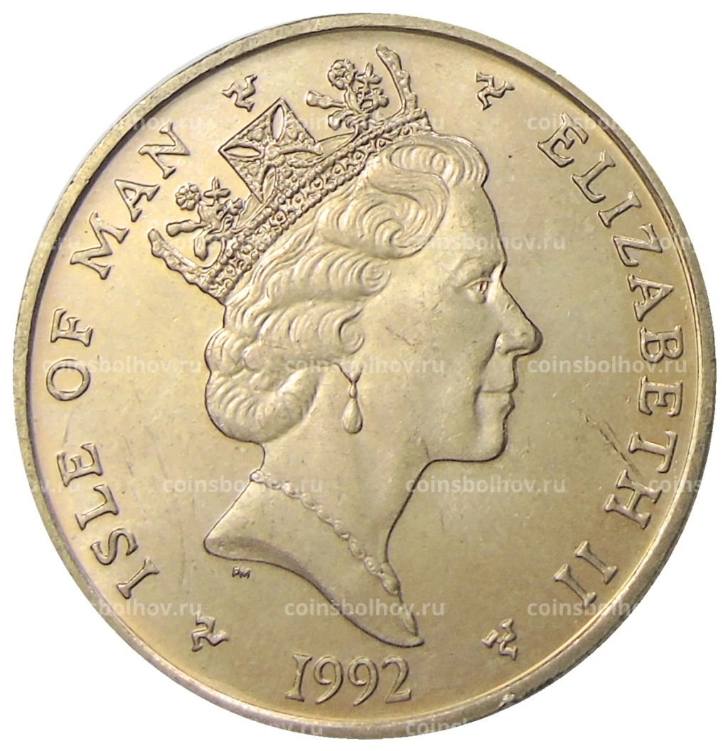 5 фунтов 1992 года Остров Мэн