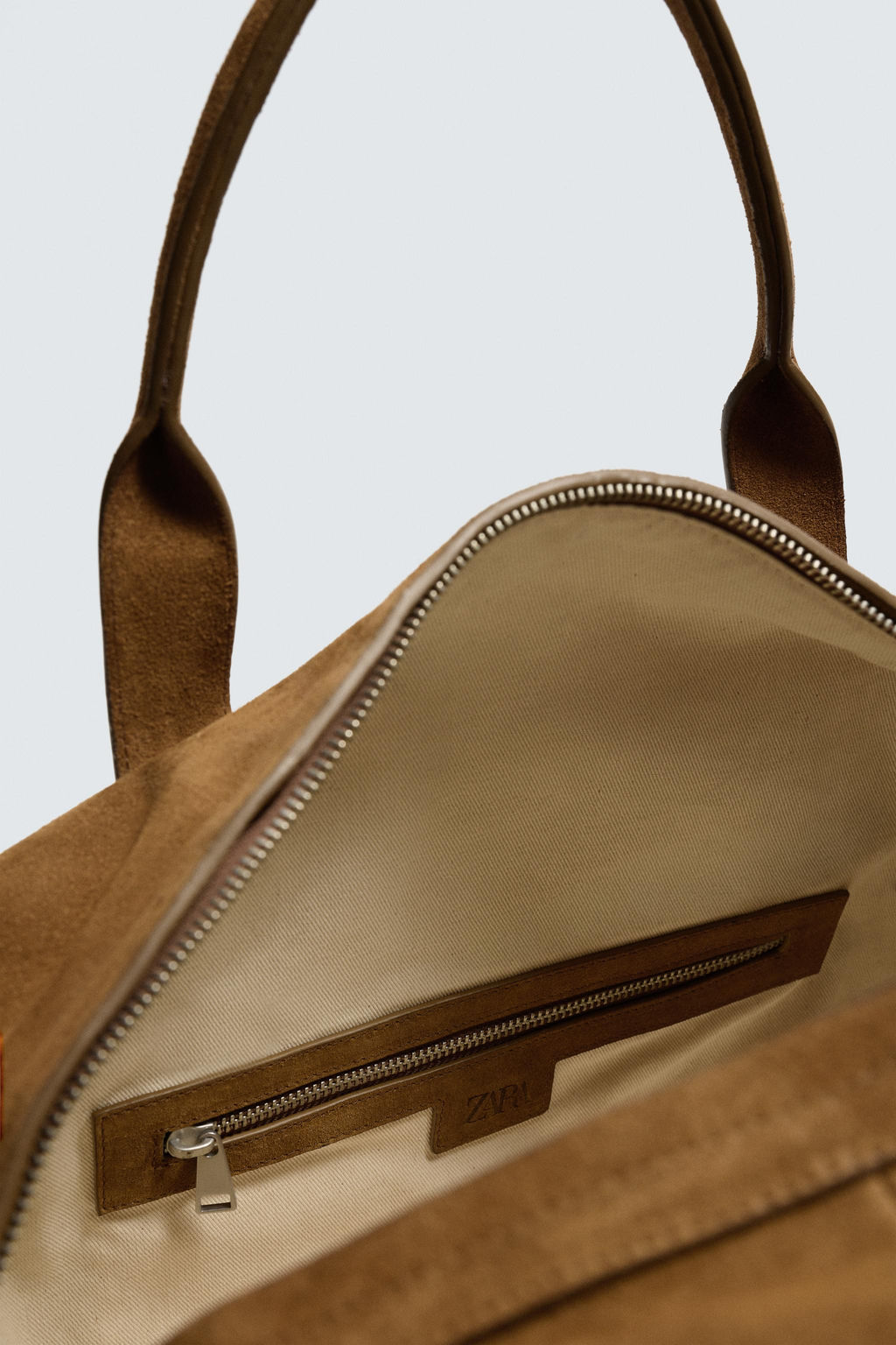 LIMITED EDITION LEATHER TRAVEL BAG - Zara фото 8