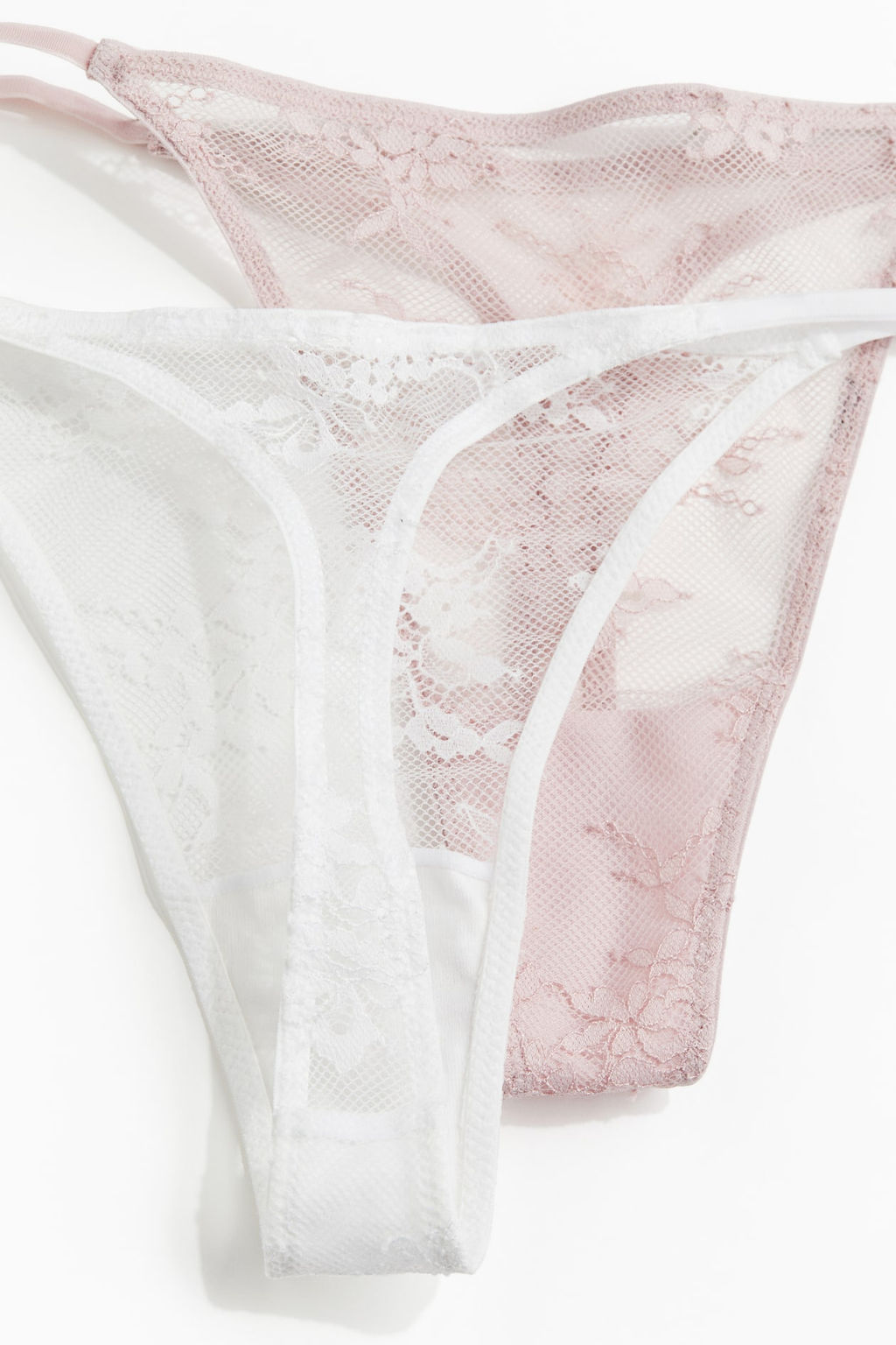 Pack de 5 bragas Thong de encaje - H&m фото 3