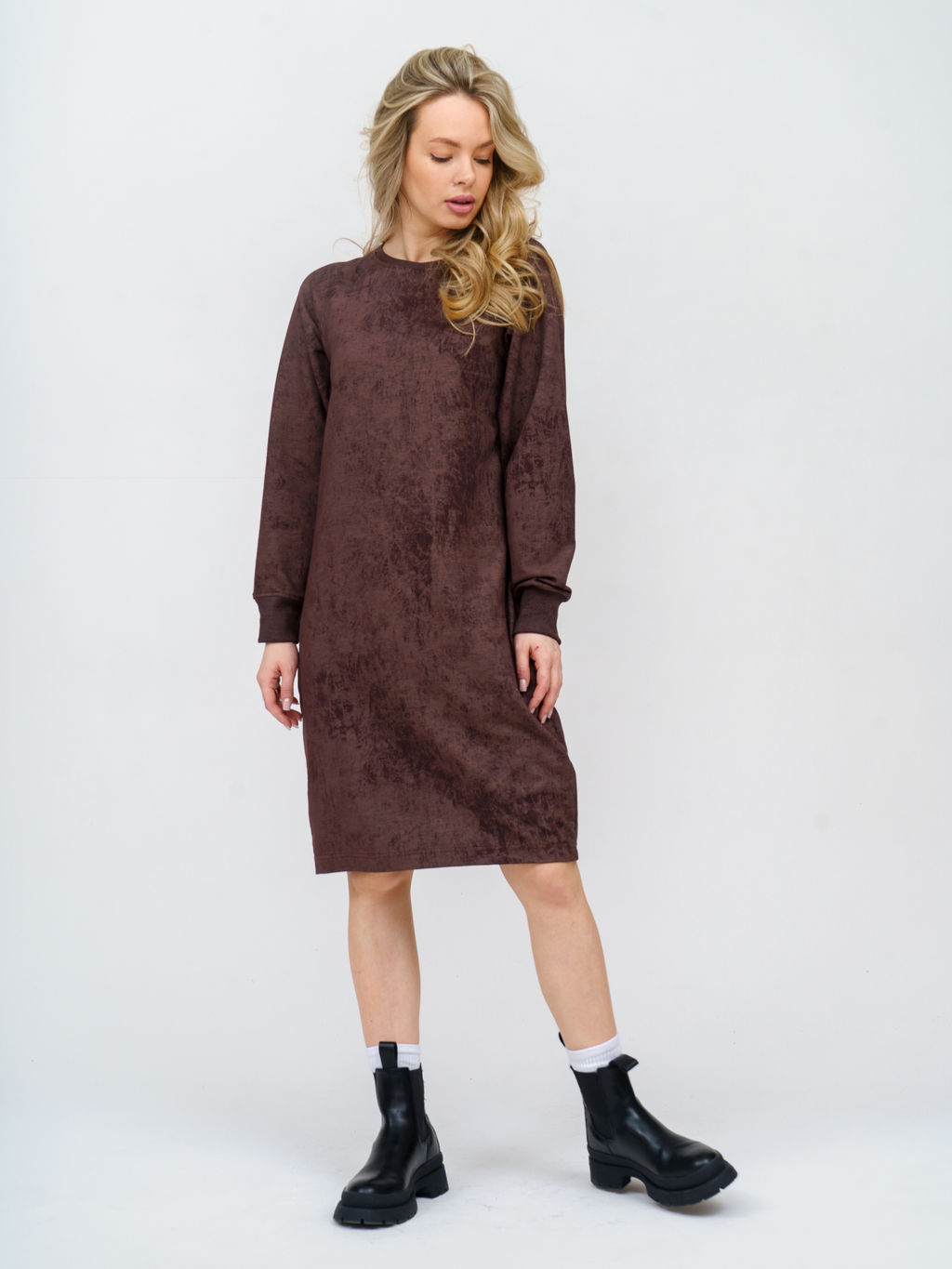 976 Платье "Шоколад/винтаж"