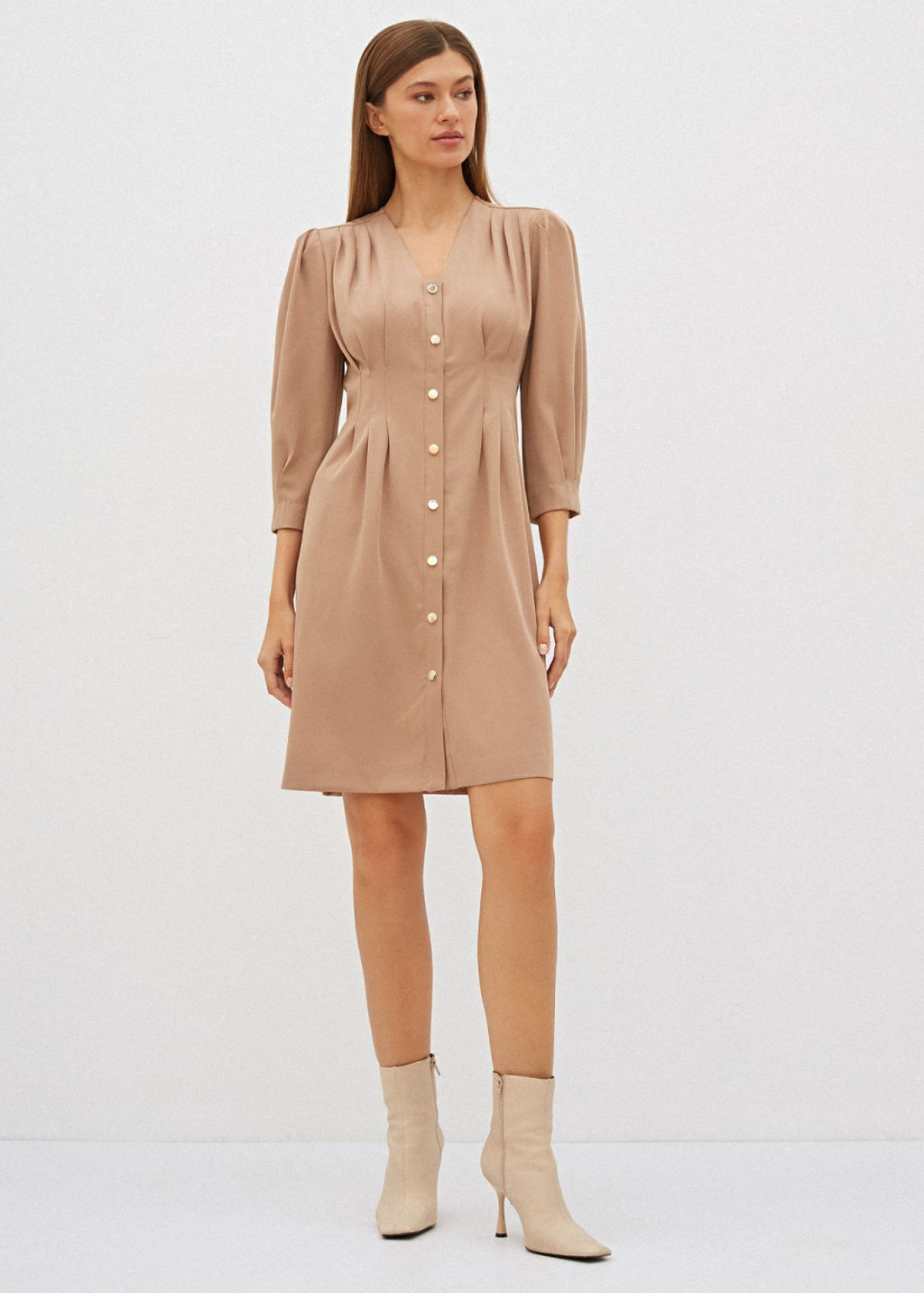 Conso/PD 210922 - beige Платье фото 3