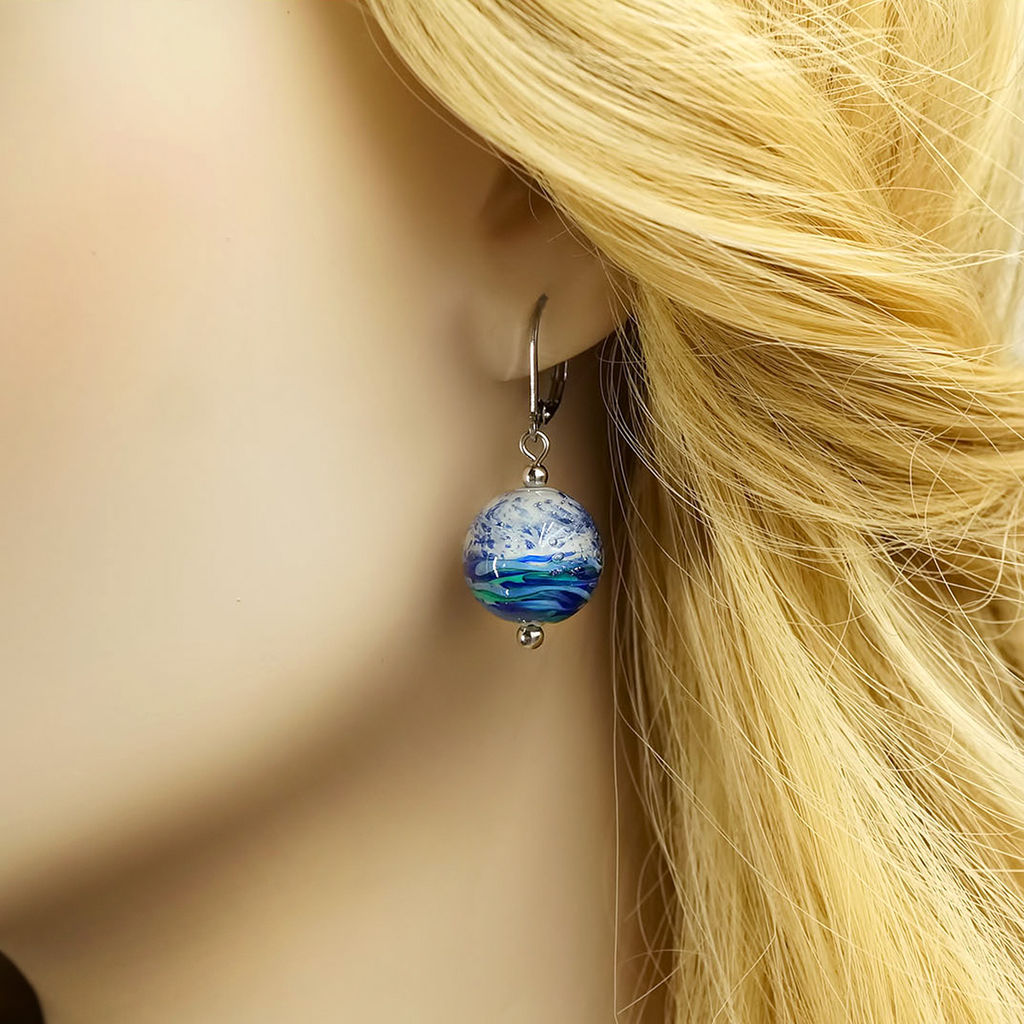 Серьги из муранского стекла - Vloes фото 6