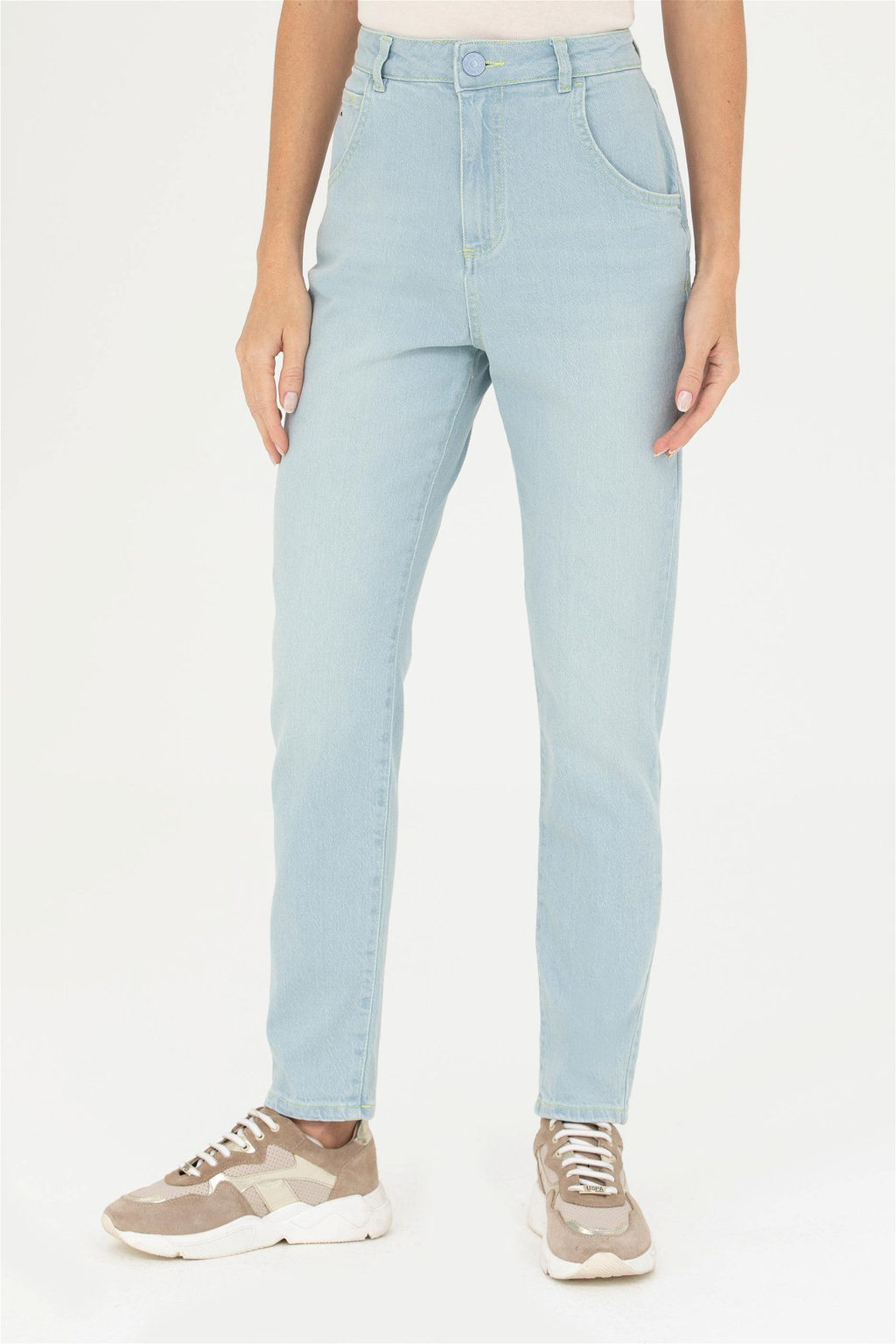 Женские голубые джинсовые брюки - U.s. polo assn фото 2