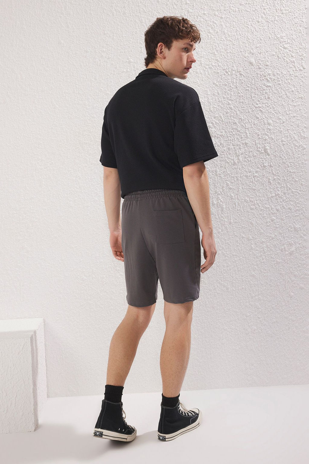 TRENDYOL MAN Bej Regular/Normal Kesim Basic Sort&Bermuda TMNSS20SR0068 - Trendyolmilla фото 47