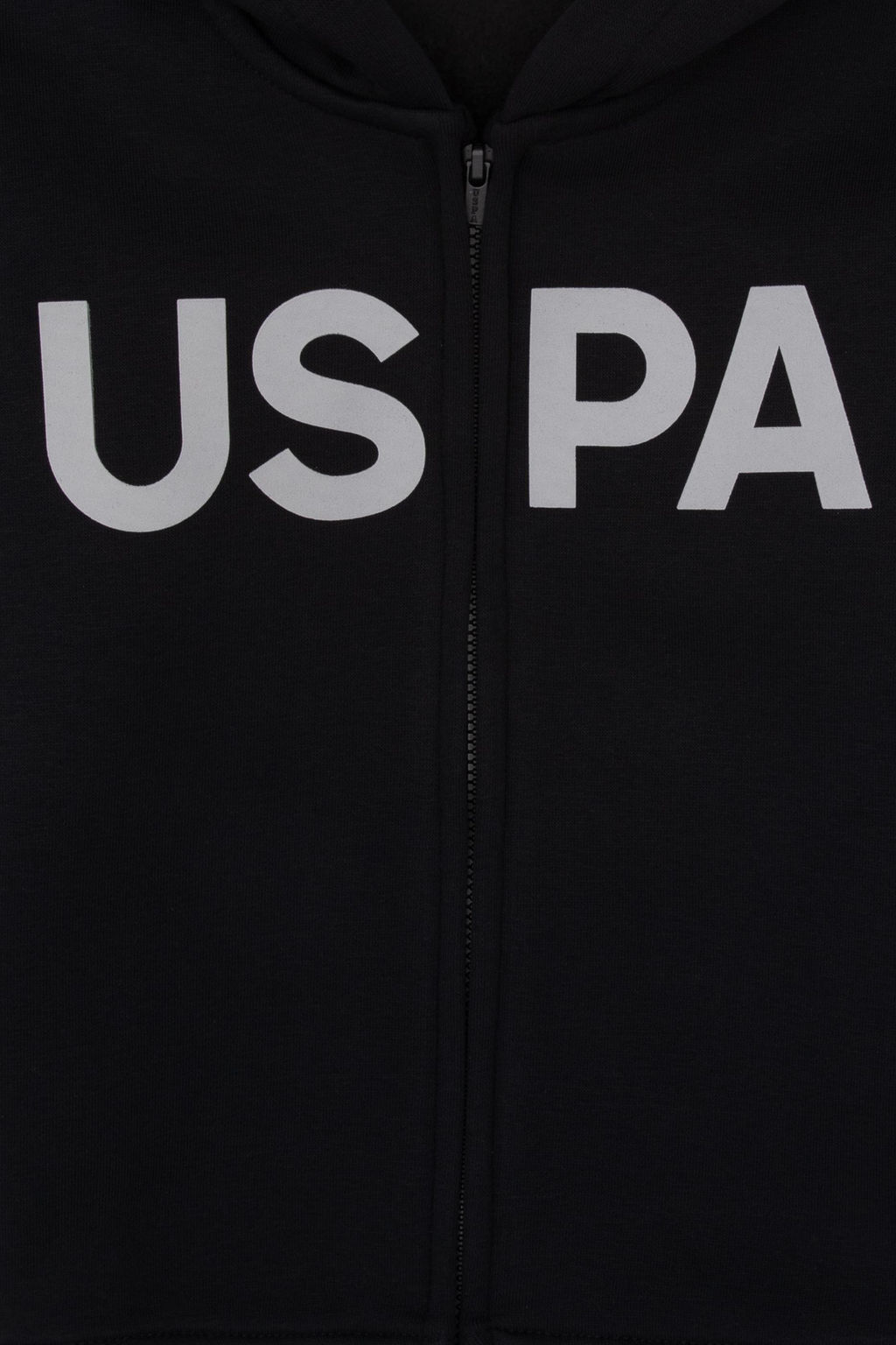 Erkek _ocuk Siyah Basic Kap__onlu Sweatshirt - U.s. polo assn фото 4