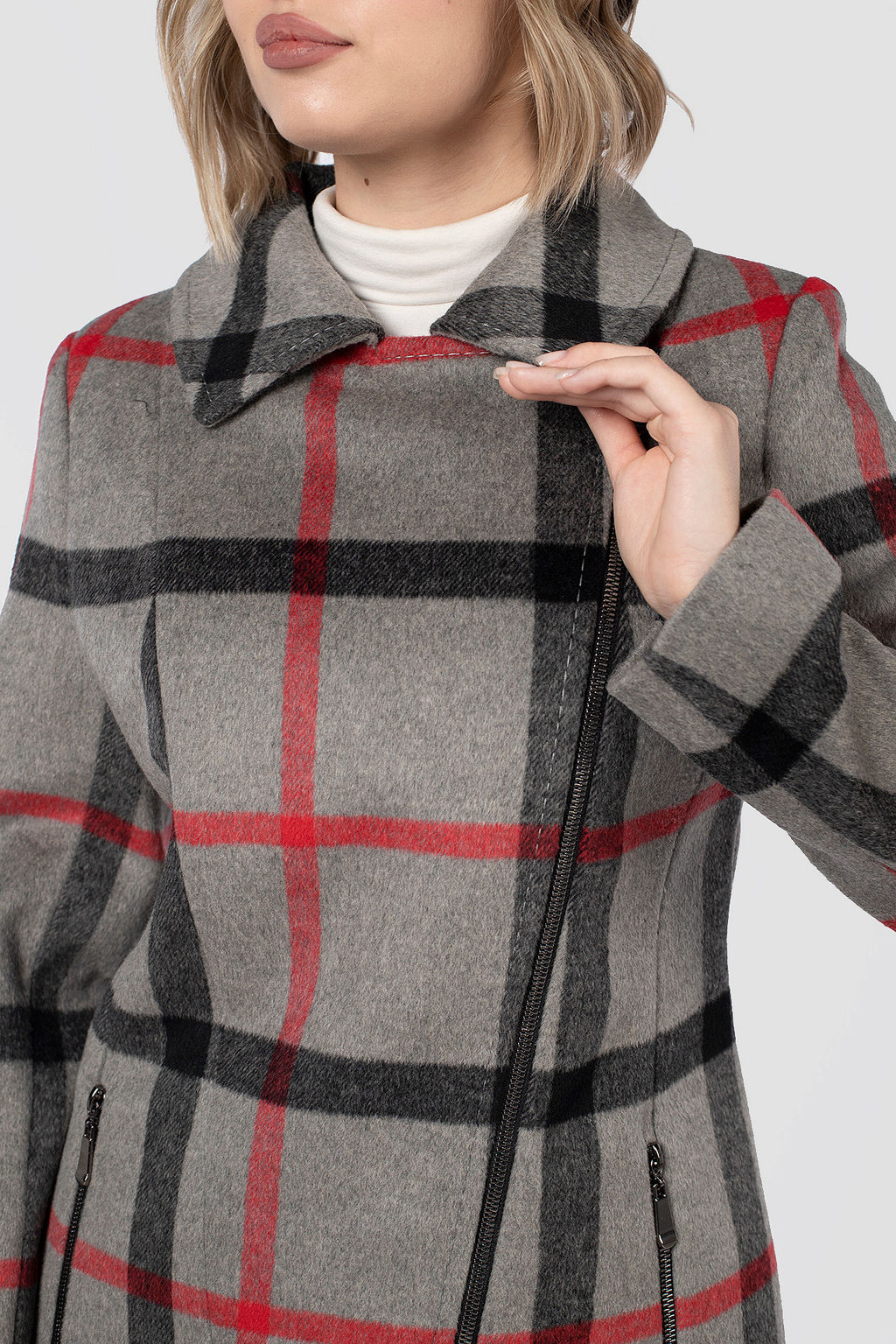 01-11645 Пальто женское демисезонное - El podio фото 5