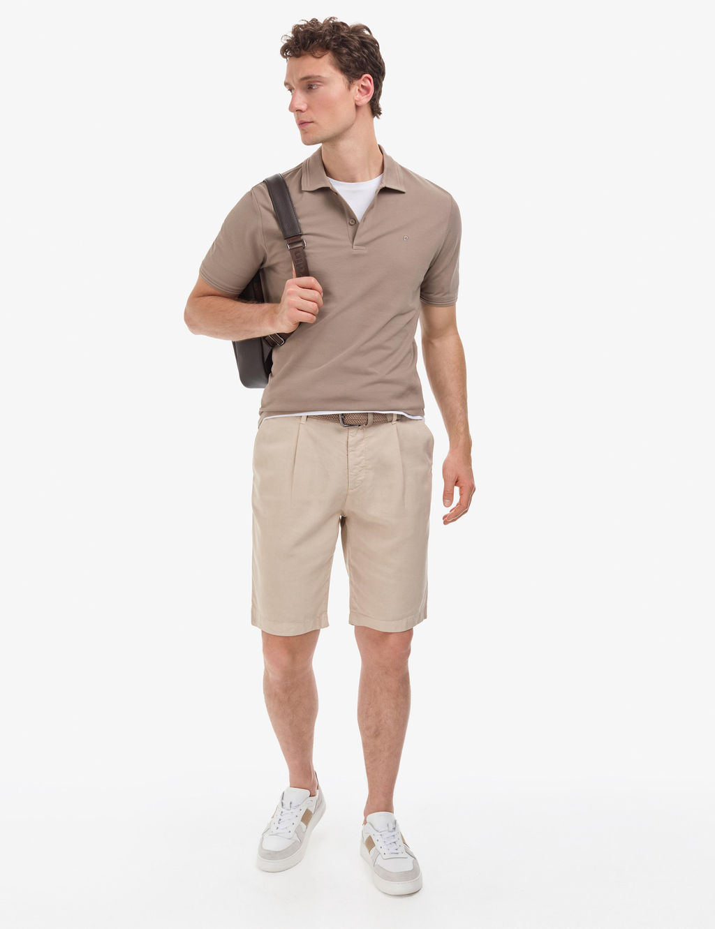Koyu Vizon Regular Fit %100 Pamuk K_vr_lmaz Polo Yaka Basic Ti__rt