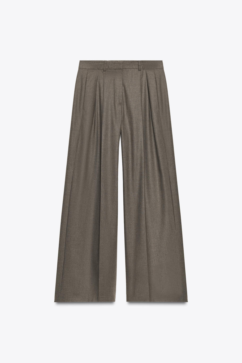 WIDE-LEG TROUSERS WITH DARTS ZW COLLECTION - Zara фото 13